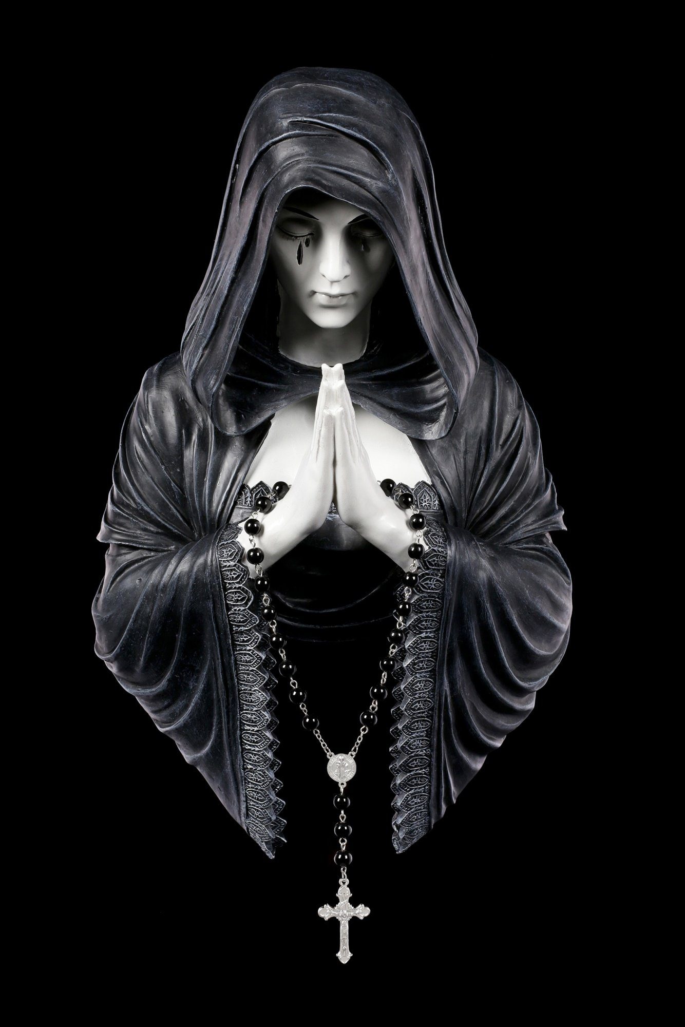 Figuren Shop GmbH Dekoobjekt Anne Stokes Wandrelief - Gothic Prayer - Dekoration