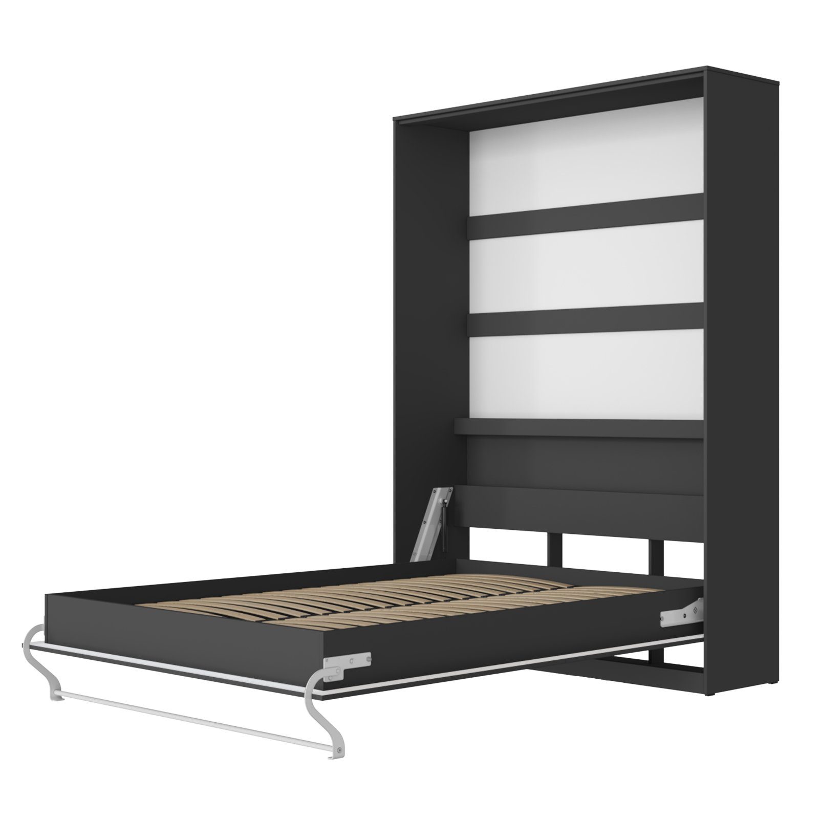 SMARTBett Schrankbett SMARTBett Standard 140x200 Vertikal/Hoch Komfort Latt günstig online kaufen