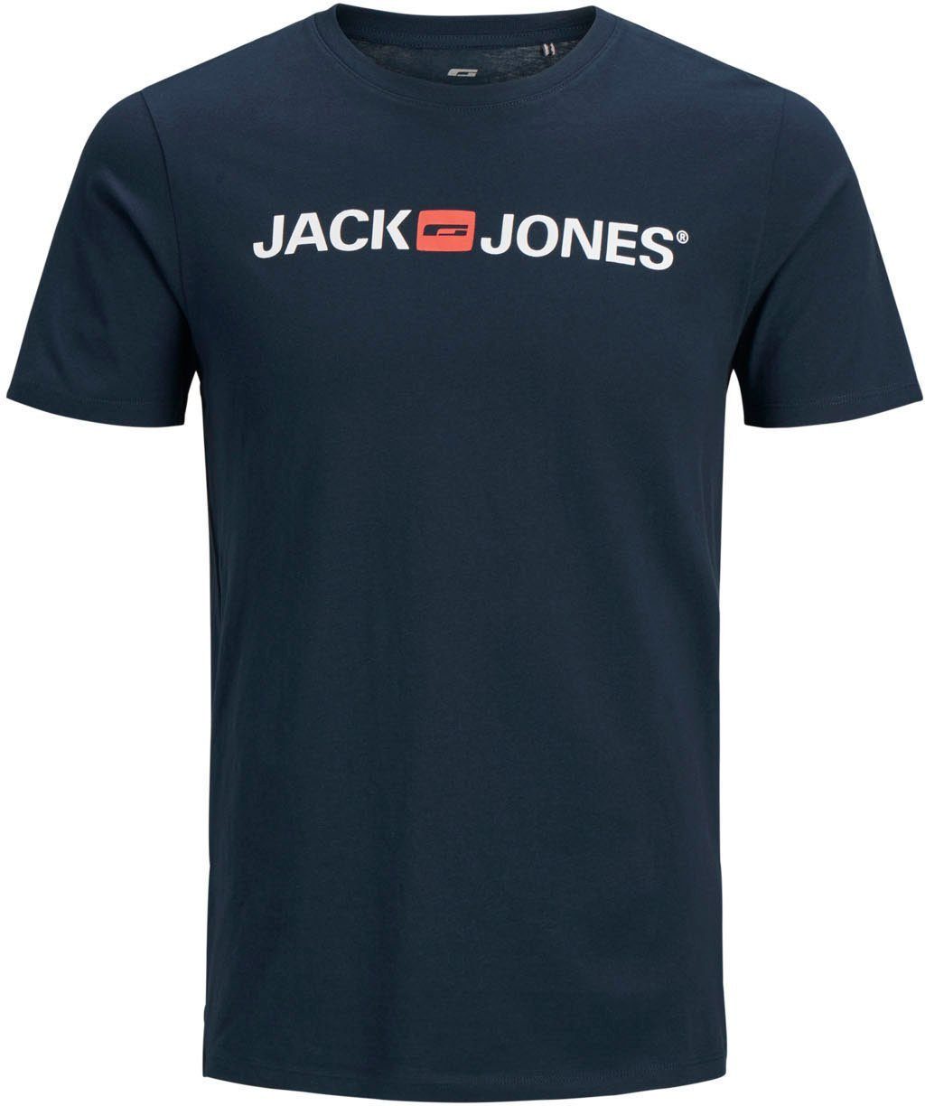 PlusSize Größe CORP bis navy 6XL LOGO TEE Jones & Jack T-Shirt