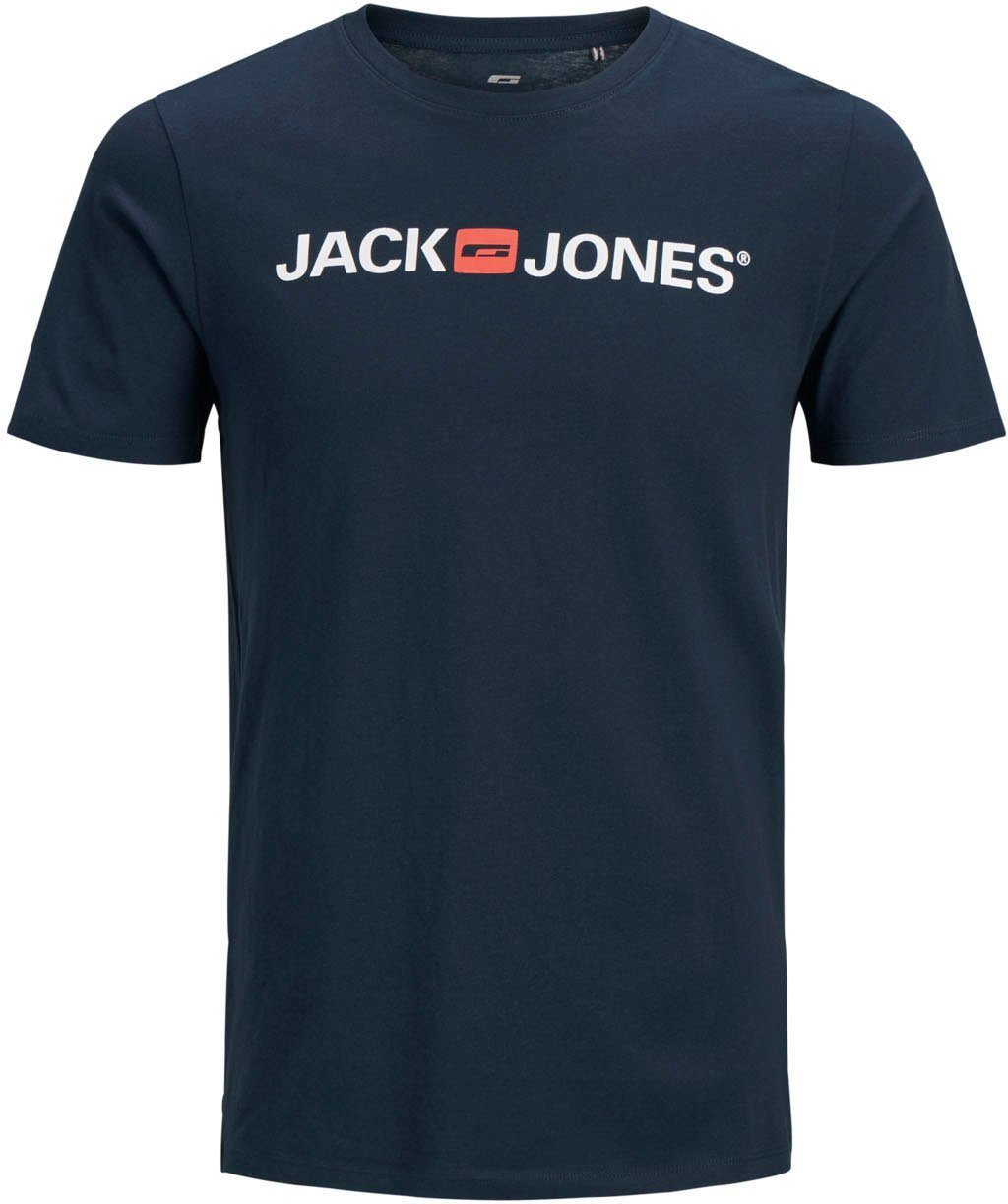 T-Shirt CORP mit Print und bequemem Rundhals