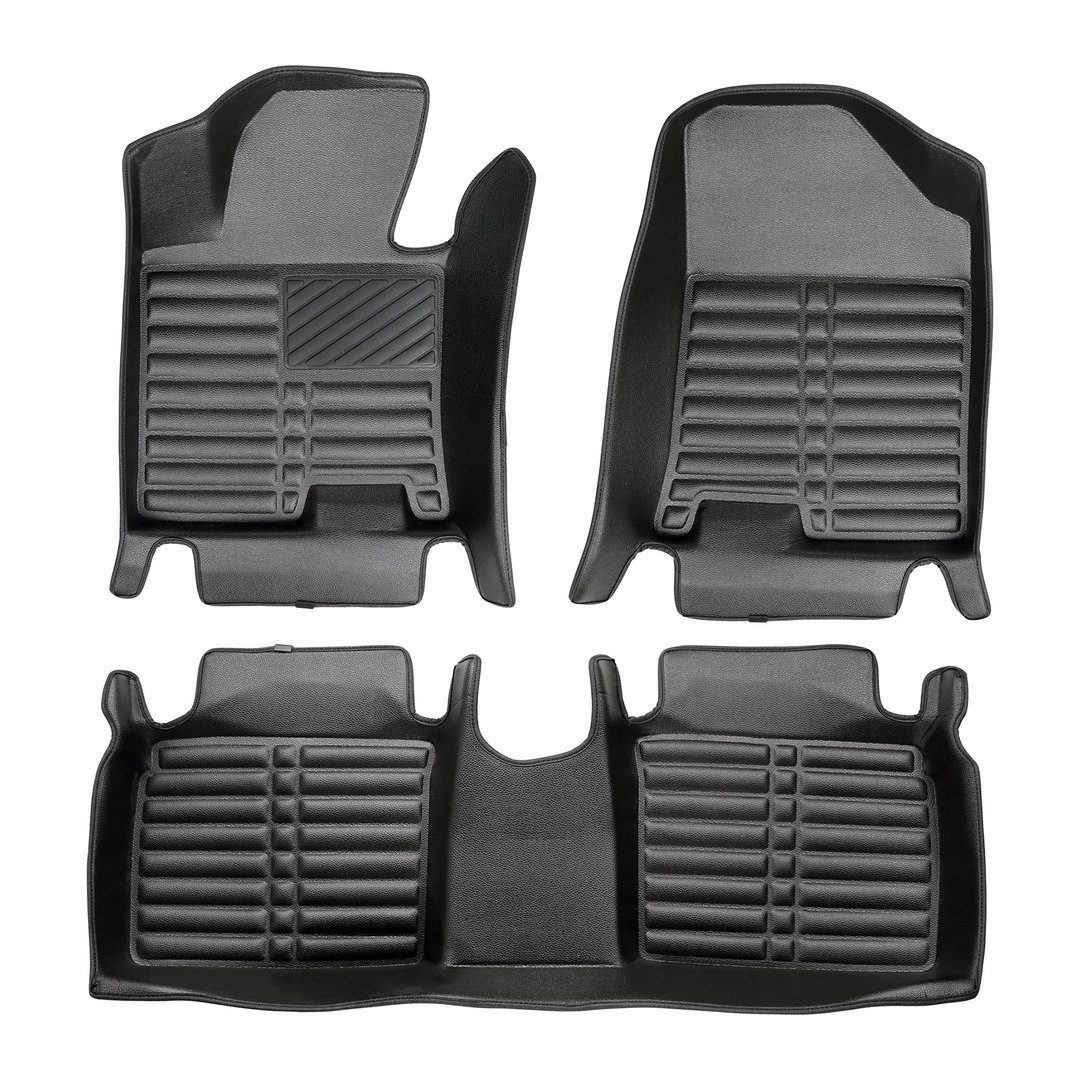 Auto-Fußmatte 5D Premium Auto Fußmatten TPE Set passend für Hyundai i40 2011-2019