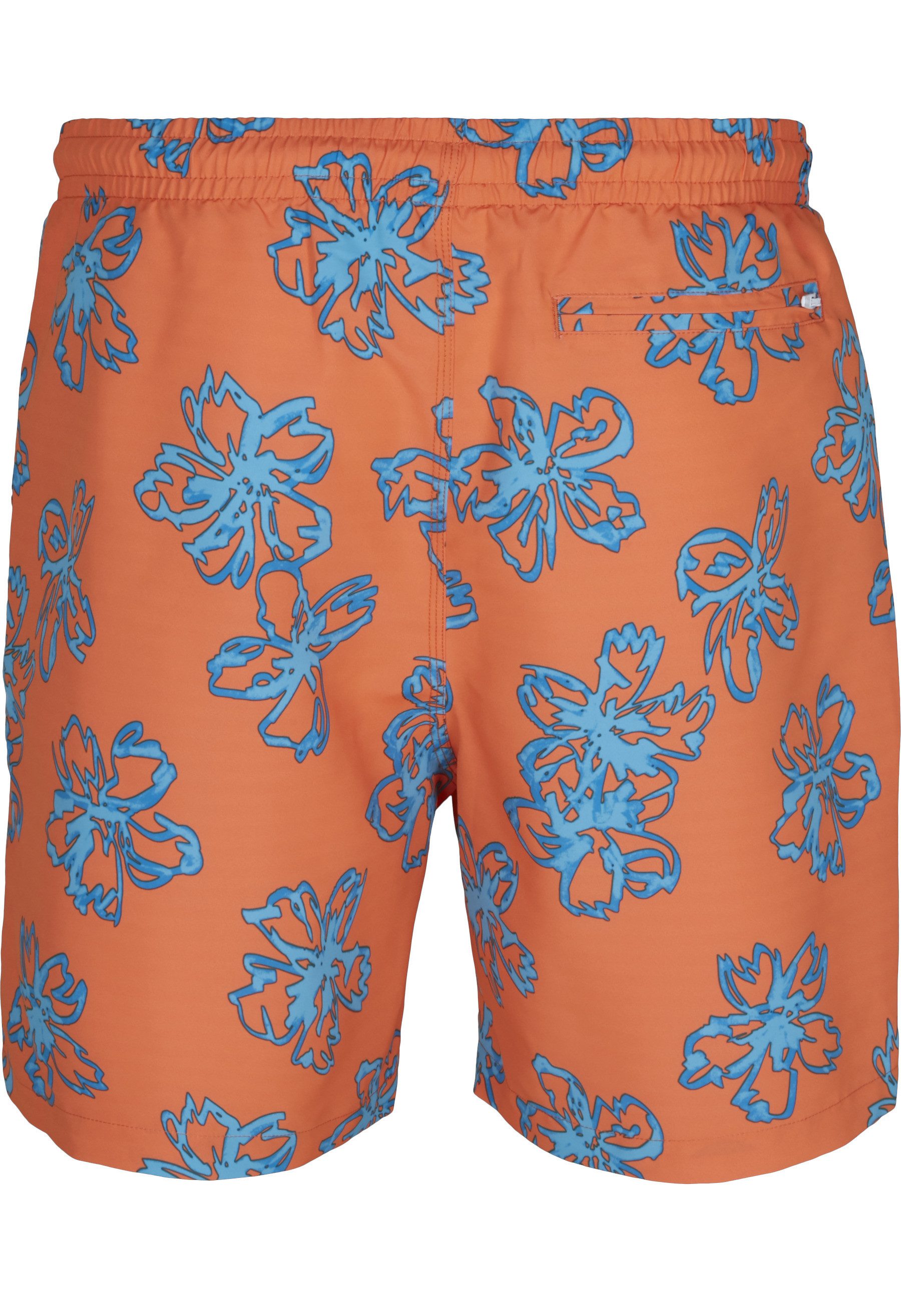 URBAN CLASSICS Badeshorts Urban Classics Herren Floral Swim Shorts