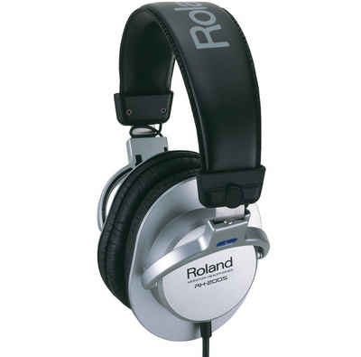 Roland Audio RH-200S Silver HiFi-Kopfhörer (Linearer Frequenzgang, Hoher Tragekomfort)