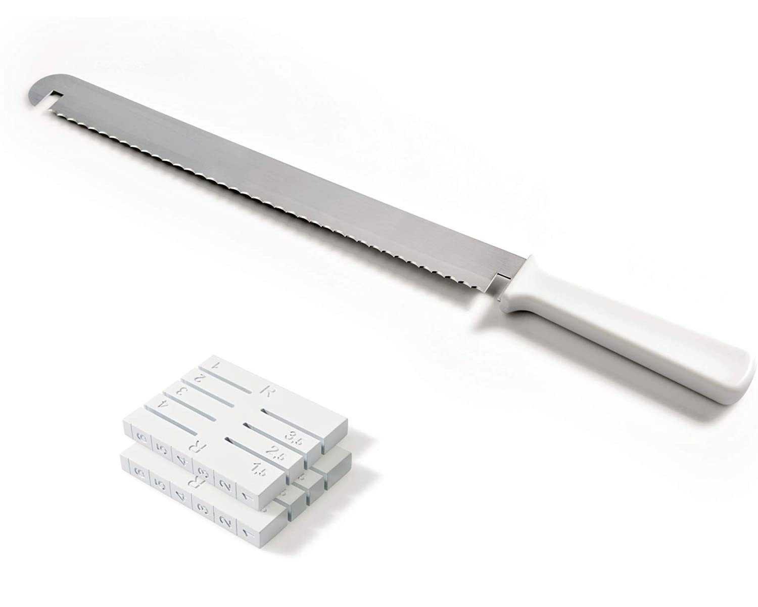 Kaiser Backformen Tortenschneider Kaiser Inspiration Tortenschneider mit Distanzhaltern 32 cm, Kuchenschneider für präzise Schnitte