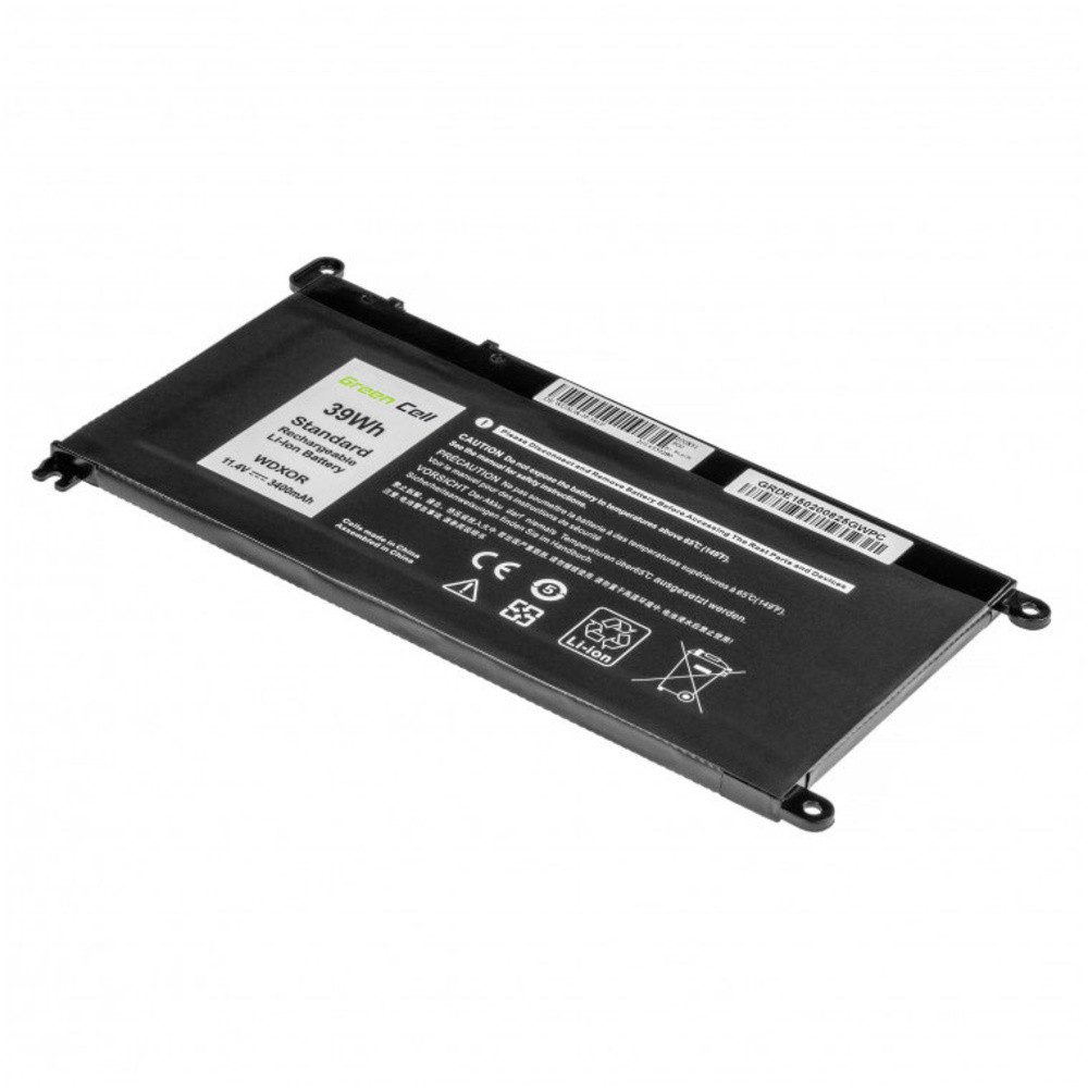 Green Cell Notebook-Akku WDX0R 11.4 V 3400 mAh Dell Laptop-Akku
