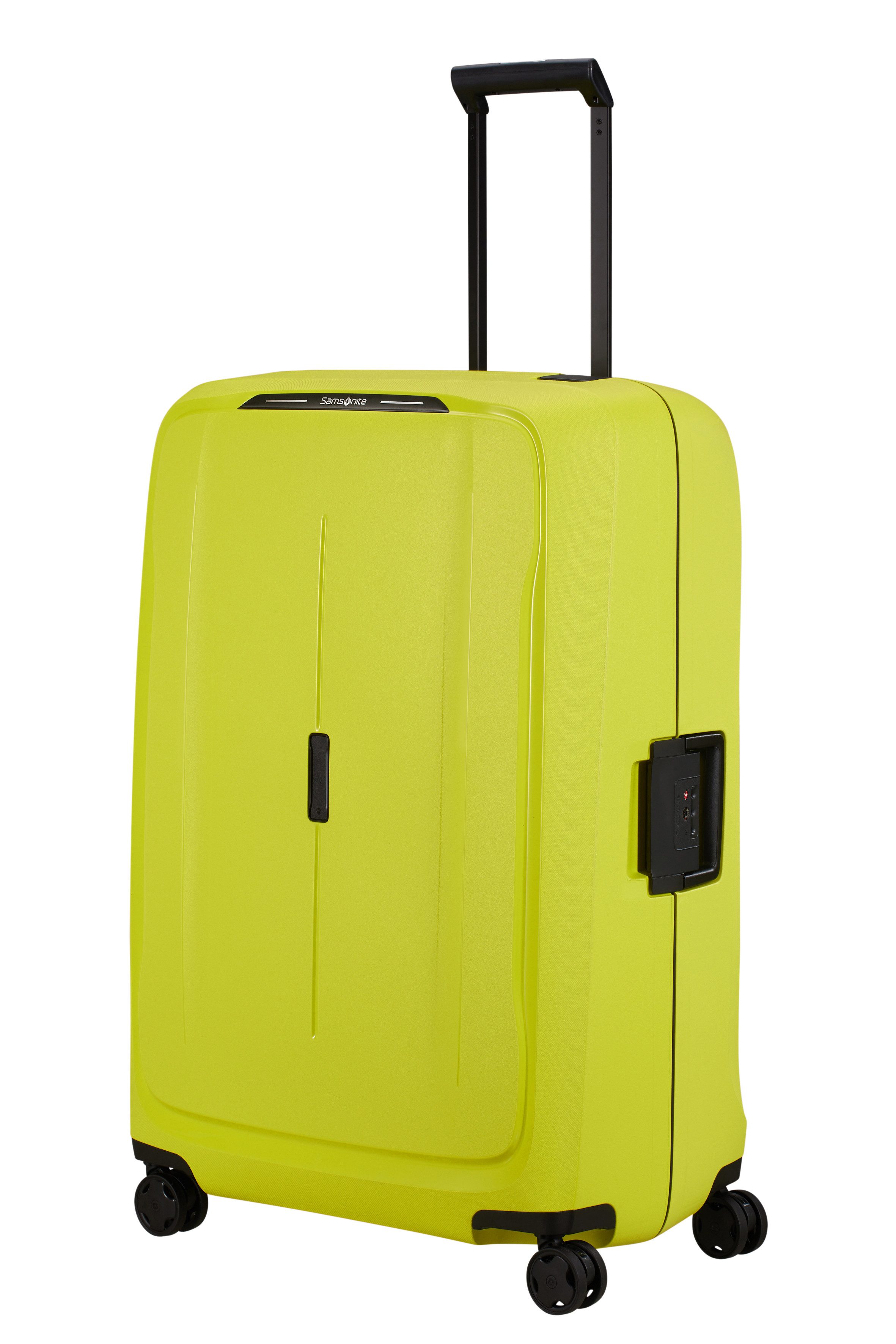 Samsonite Hartschalen-Trolley ESSENS, verschiedene Größen und Farben, 4 Rollen, mit robustem Polypropylen-Gehäuse, mit mehreren Fächern