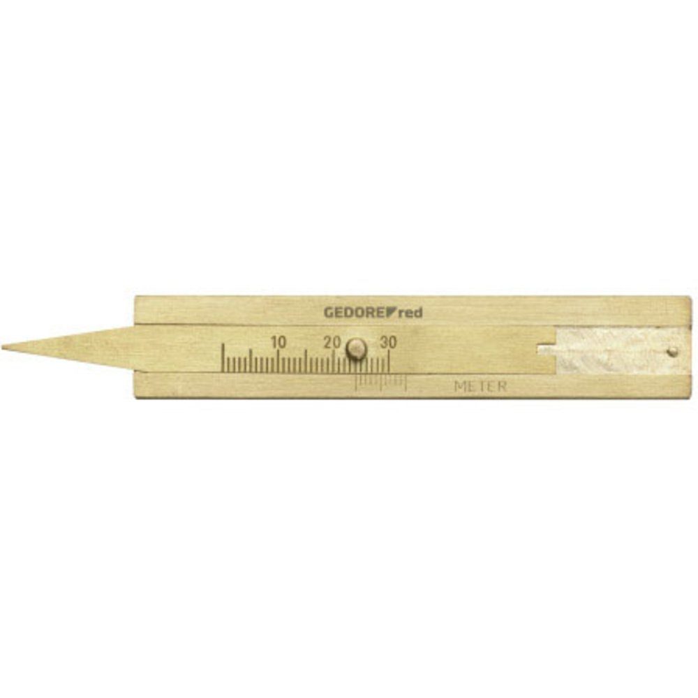 Gedore Red Reifendrucksensor Gedore RED 3301552 Reifenprofilmesser Messbereich Tiefe 0 - 30 mm
