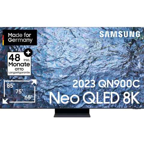 Samsung GQ75QN900CT LED-Fernseher (189 cm/75 Zoll, 8K, Smart-TV, Neo Quantum HDR 8K Pro, Neural Quantum Prozessor 8K, Gaming Hub)