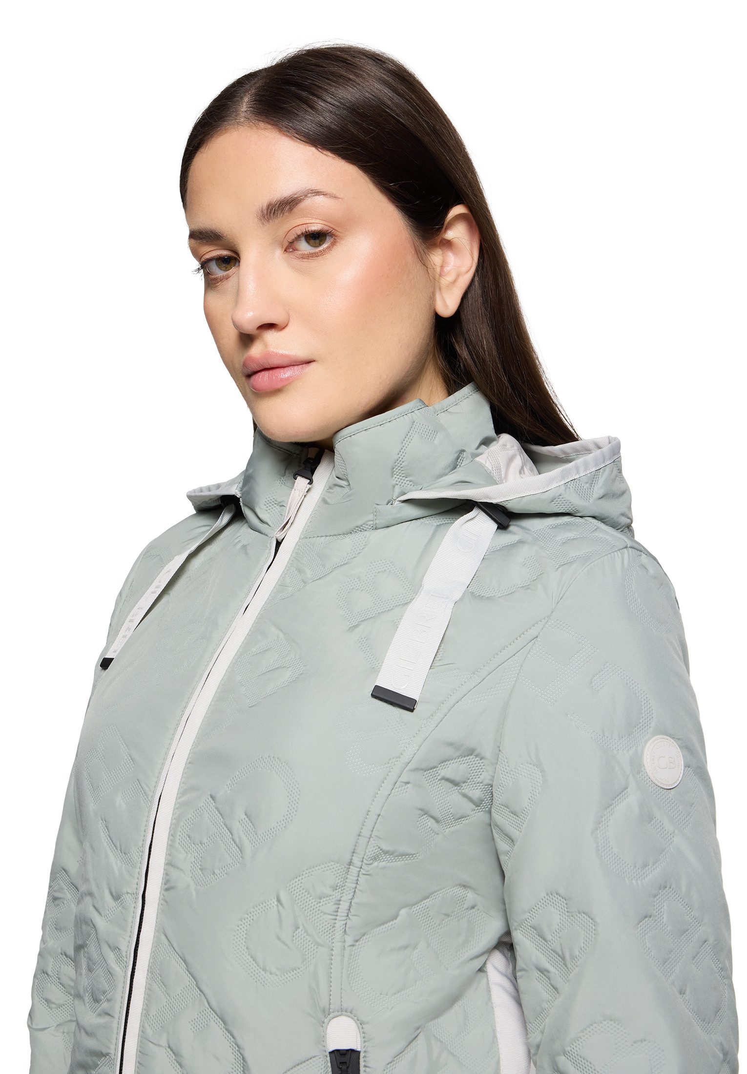 Gil Bret Outdoorjacke mit Strukturmuster