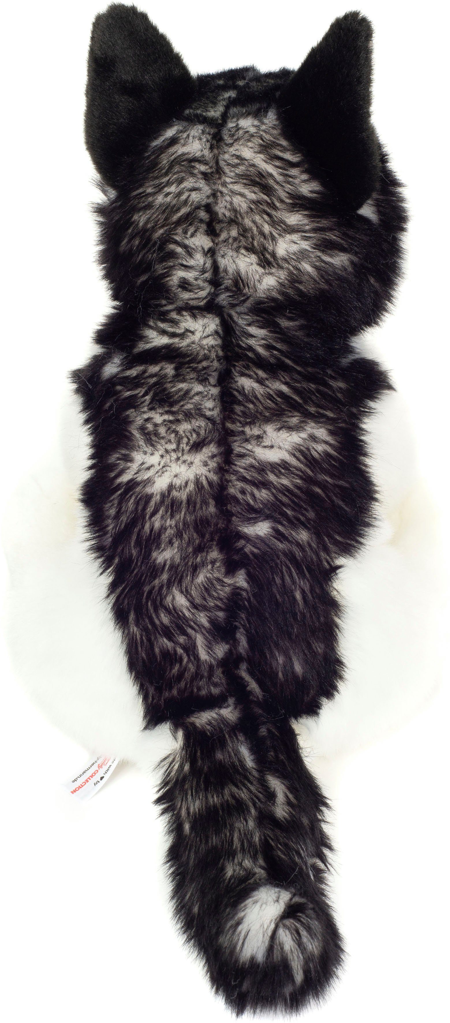 Teddy Hermann® Kuscheltier Husky 30 cm, schwarz/weiß, zum Teil aus recyceltem Material