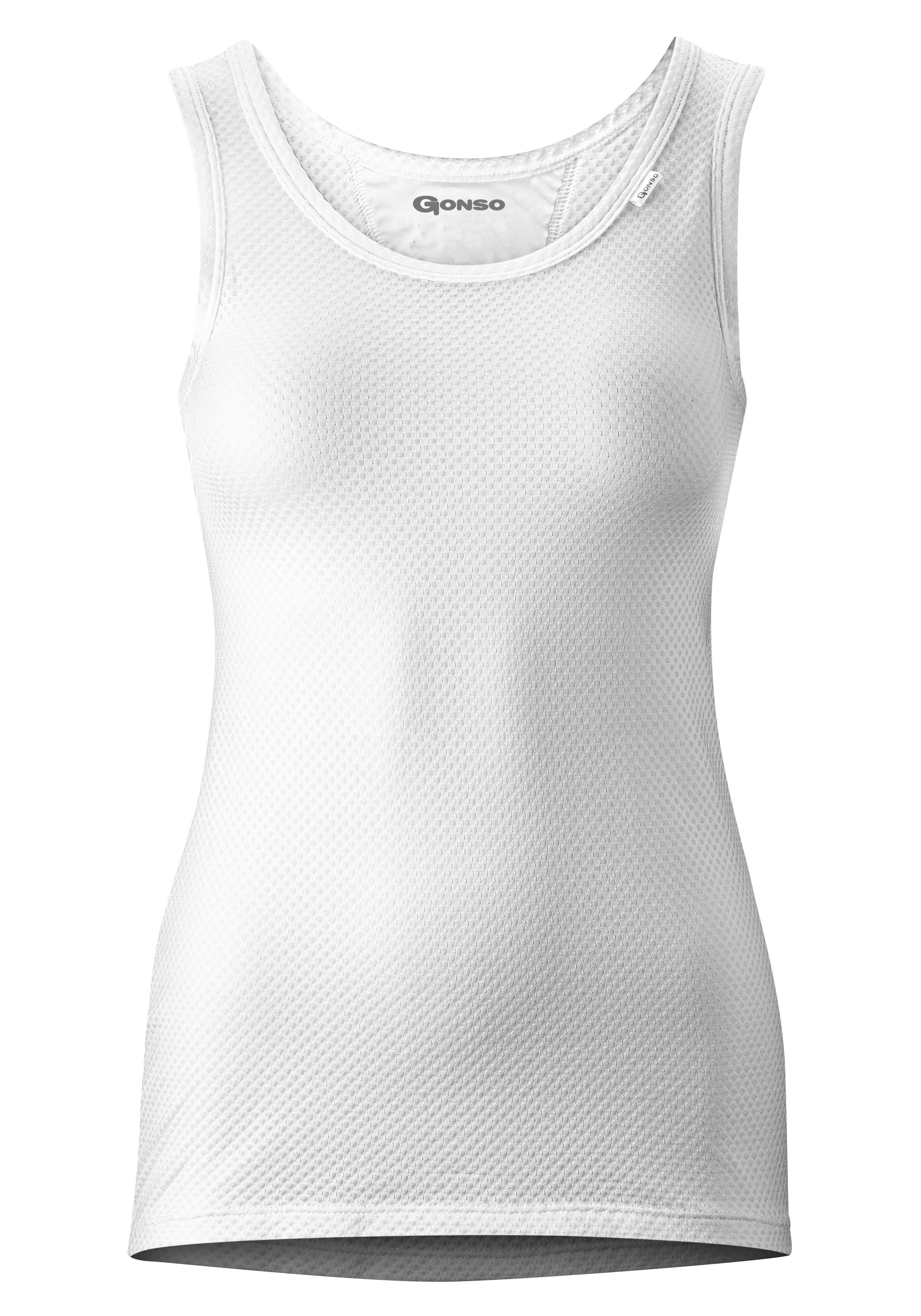 Gonso Funktionsshirt Lo Damen Fahrrad-Unterhemd, elastisch und atmungsaktiv, Rundhals Radshirt