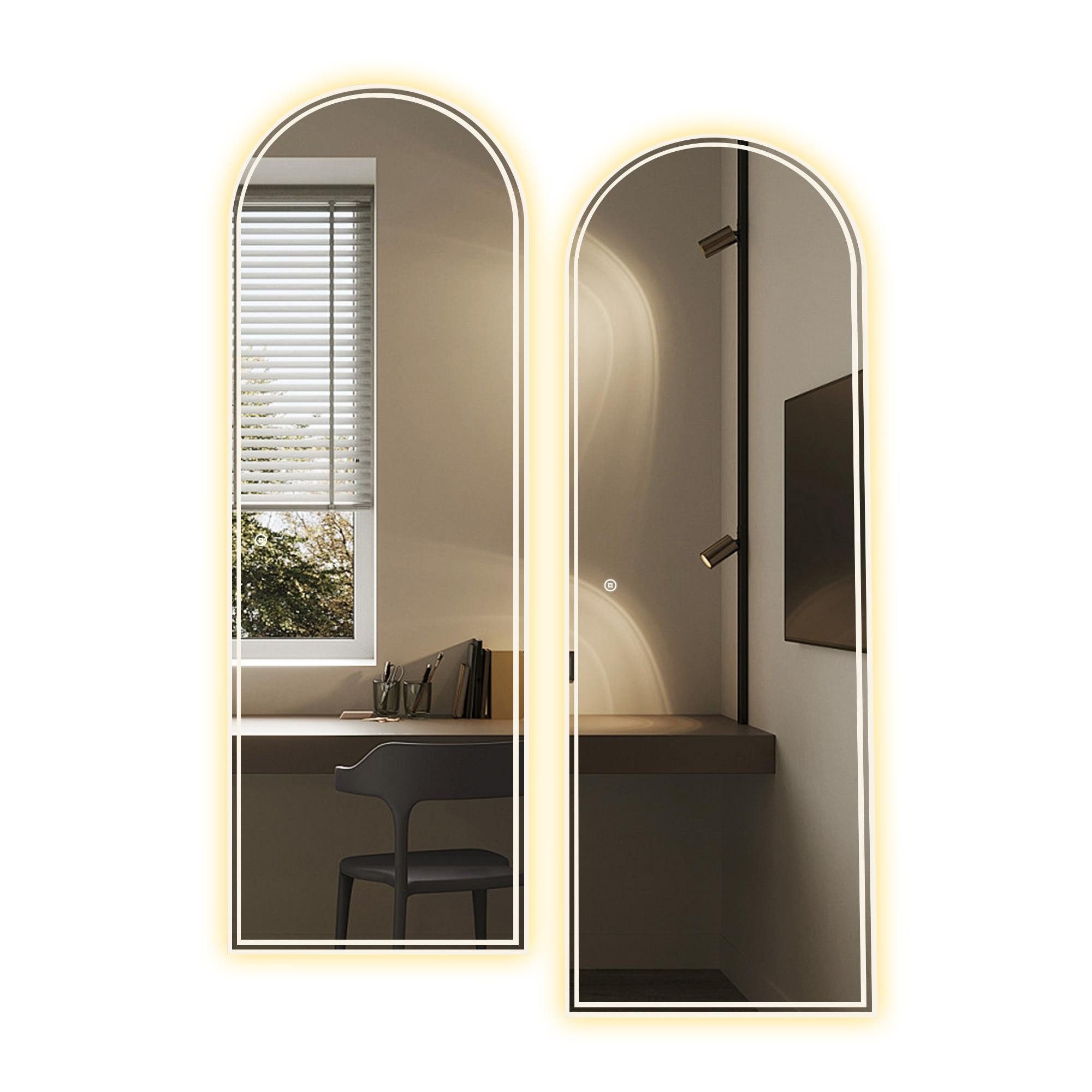 Spiegel LED für Wohnzimmer Schlafzimmer Flur Garderobe Hotel Friseurladen