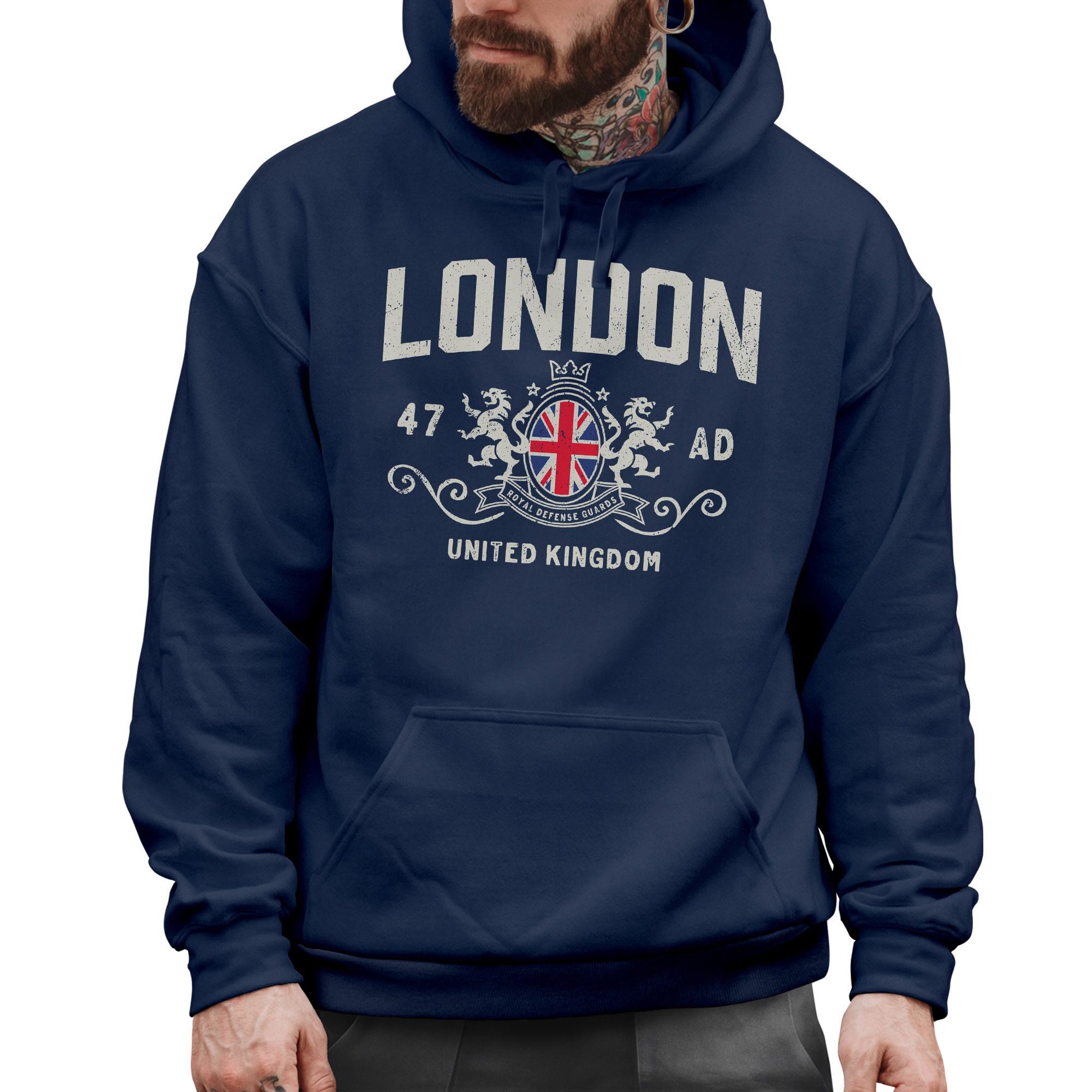 Neverless Hoodie Hoodie Herren London United Kingdom Union Jack England Pri günstig online kaufen