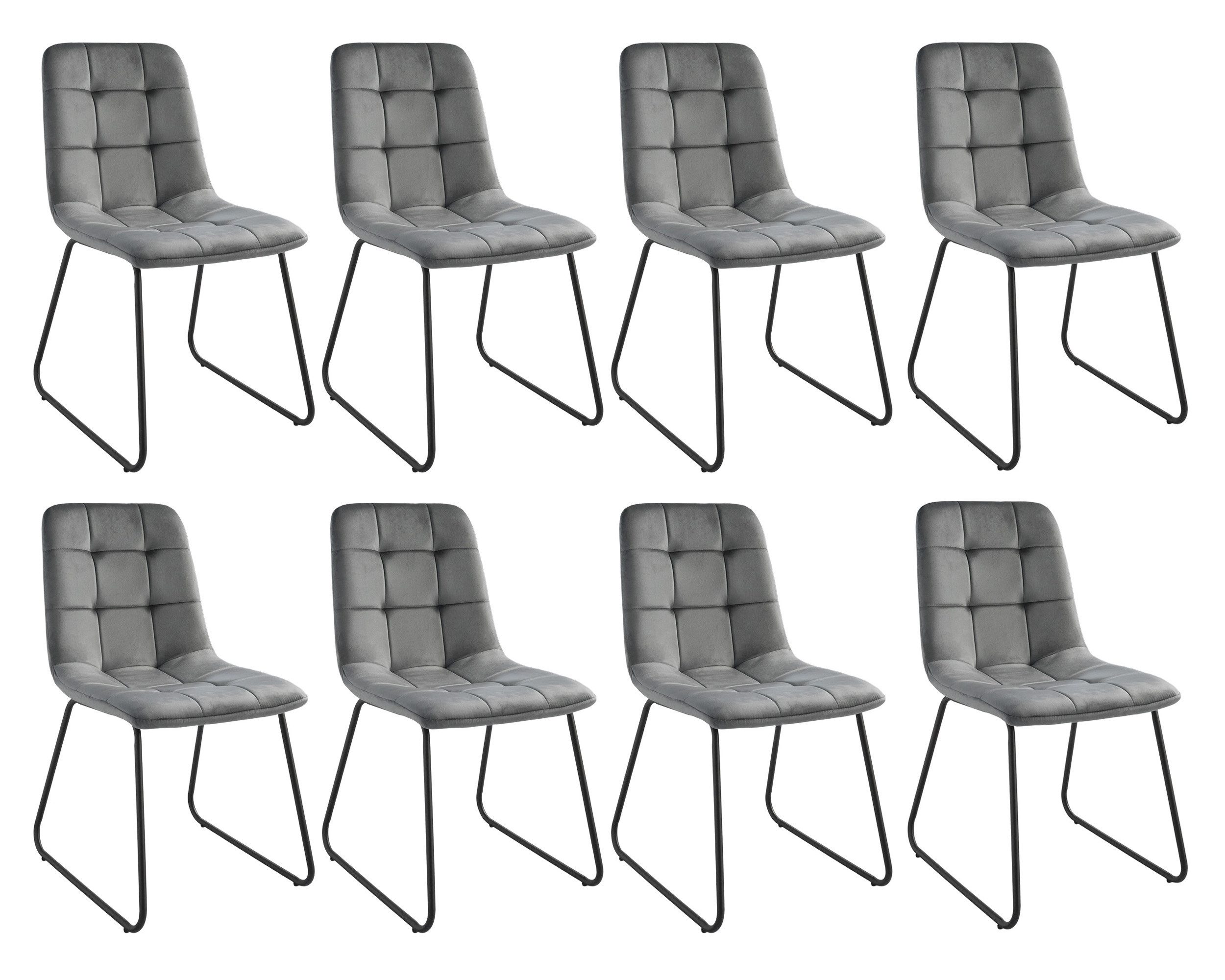 Jiexi Esszimmerstuhl esszimmerstühle 2er/4er/6er/8er set stühle esszimmer küchenstühle