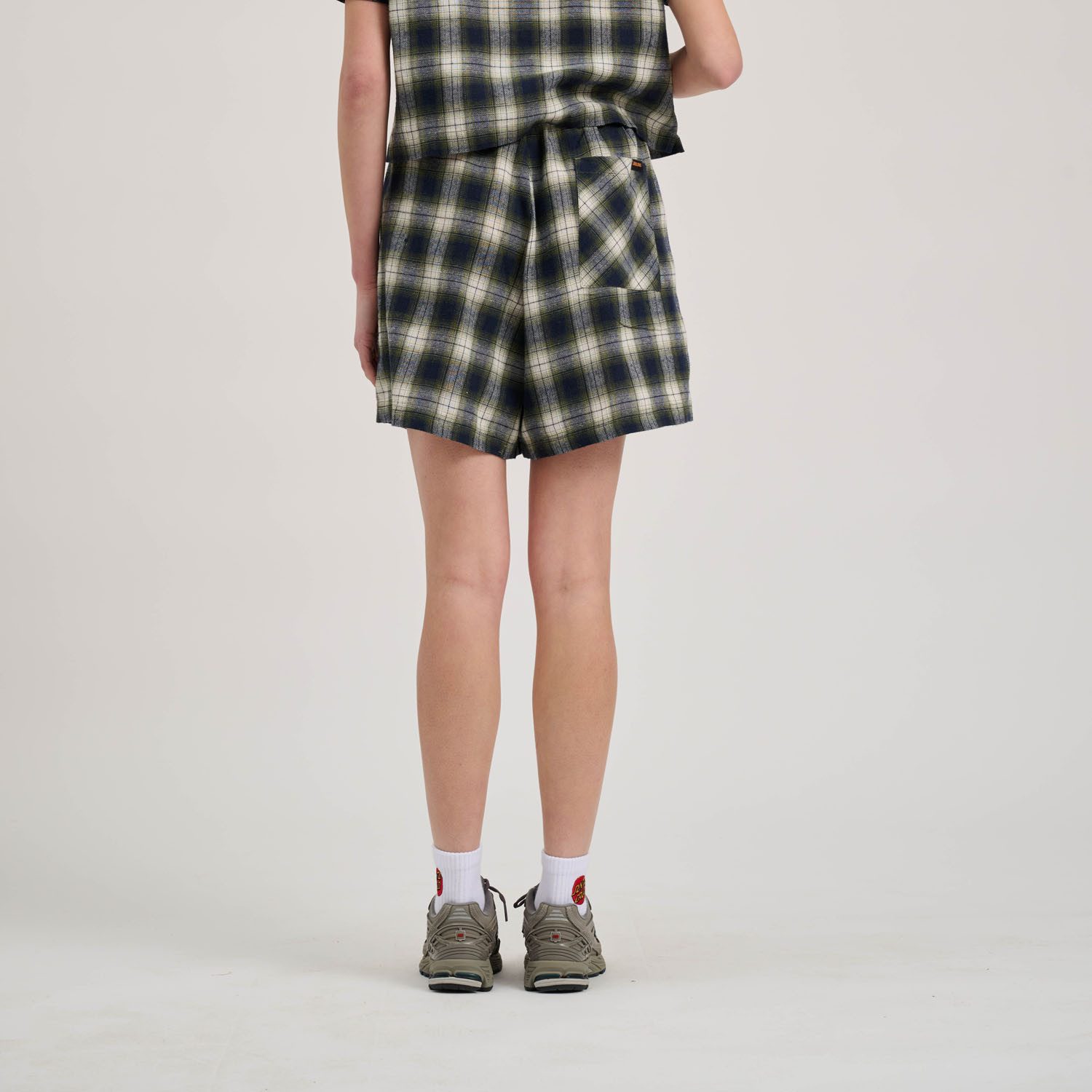 Santa Cruz Shorts CLASSIC CHECK SHORTS sportlicher Stil, für den Alltag, aus Baumwolle, für Erwachsene