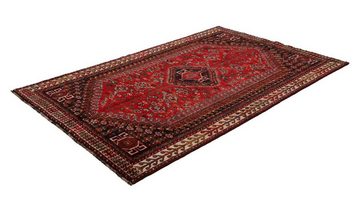 Orientteppich Shiraz 161x247 Handgeknüpfter Orientteppich / Perserteppich, Nain Trading, rechteckig, Höhe: 10 mm