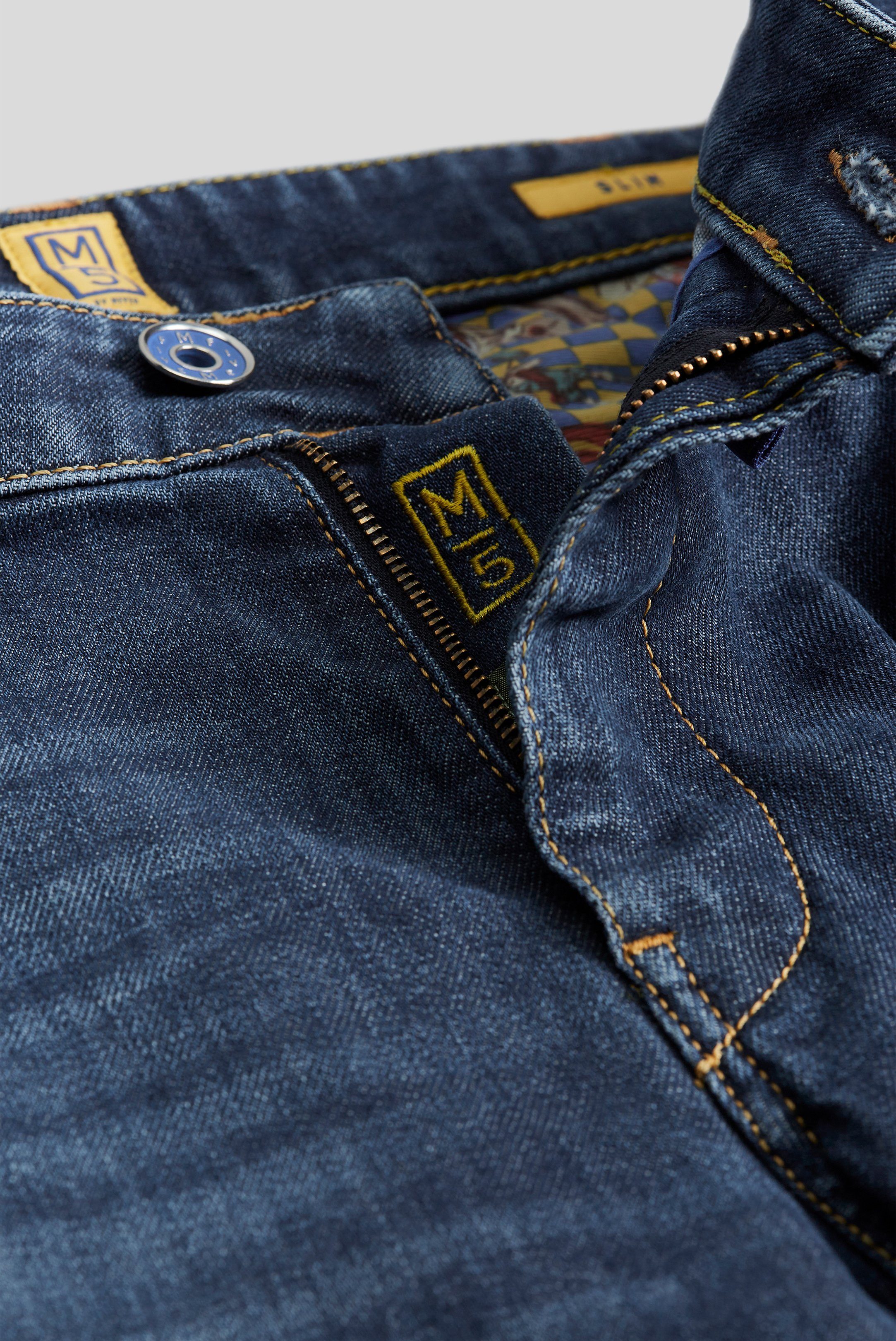 Fit Slim Denim 5-Pocket-Jeans Stretch Performance MEYER Super M5