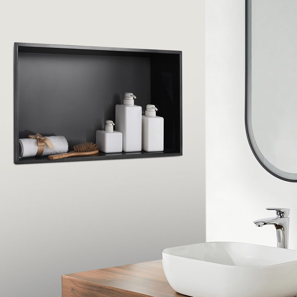 PRIISF Duschwand Edelstahl Wandnische Duschnische Unterputz-Montage günstig online kaufen