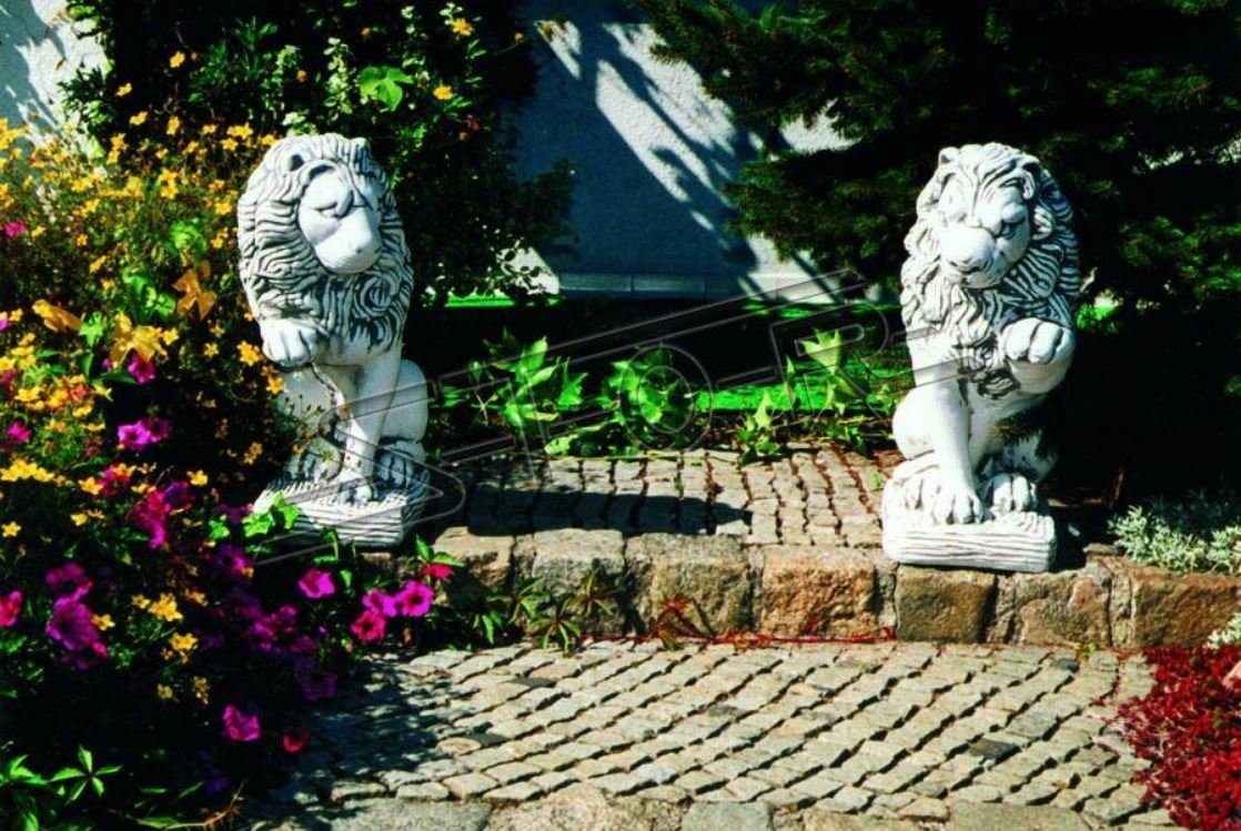 JVmoebel Skulptur Garten Dekoration Löwe Statue Skulptur Figuren Skulpturen Designer Figur 225 Neu | Skulpturen
