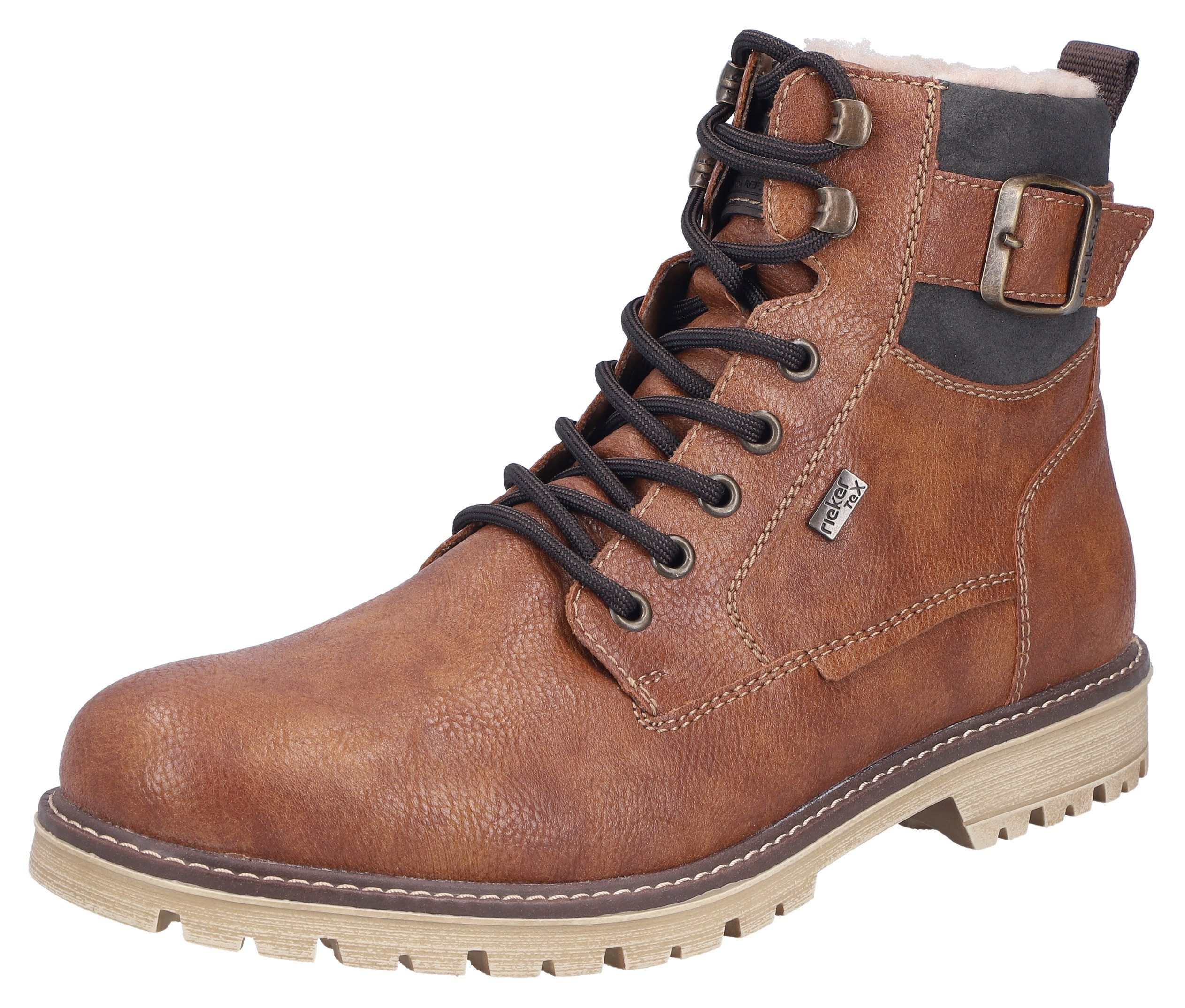 Rieker Winterstiefelette Winterboots, Schnürboots mit wasserabweisender günstig online kaufen