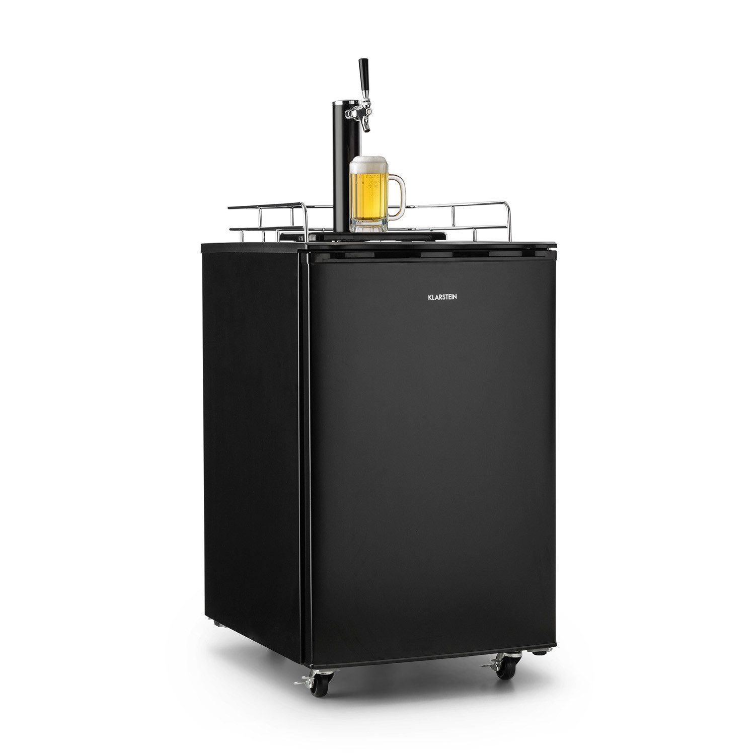 Klarstein Bierzapfanlage Big Spender Single Bierfass-Kühlschrank