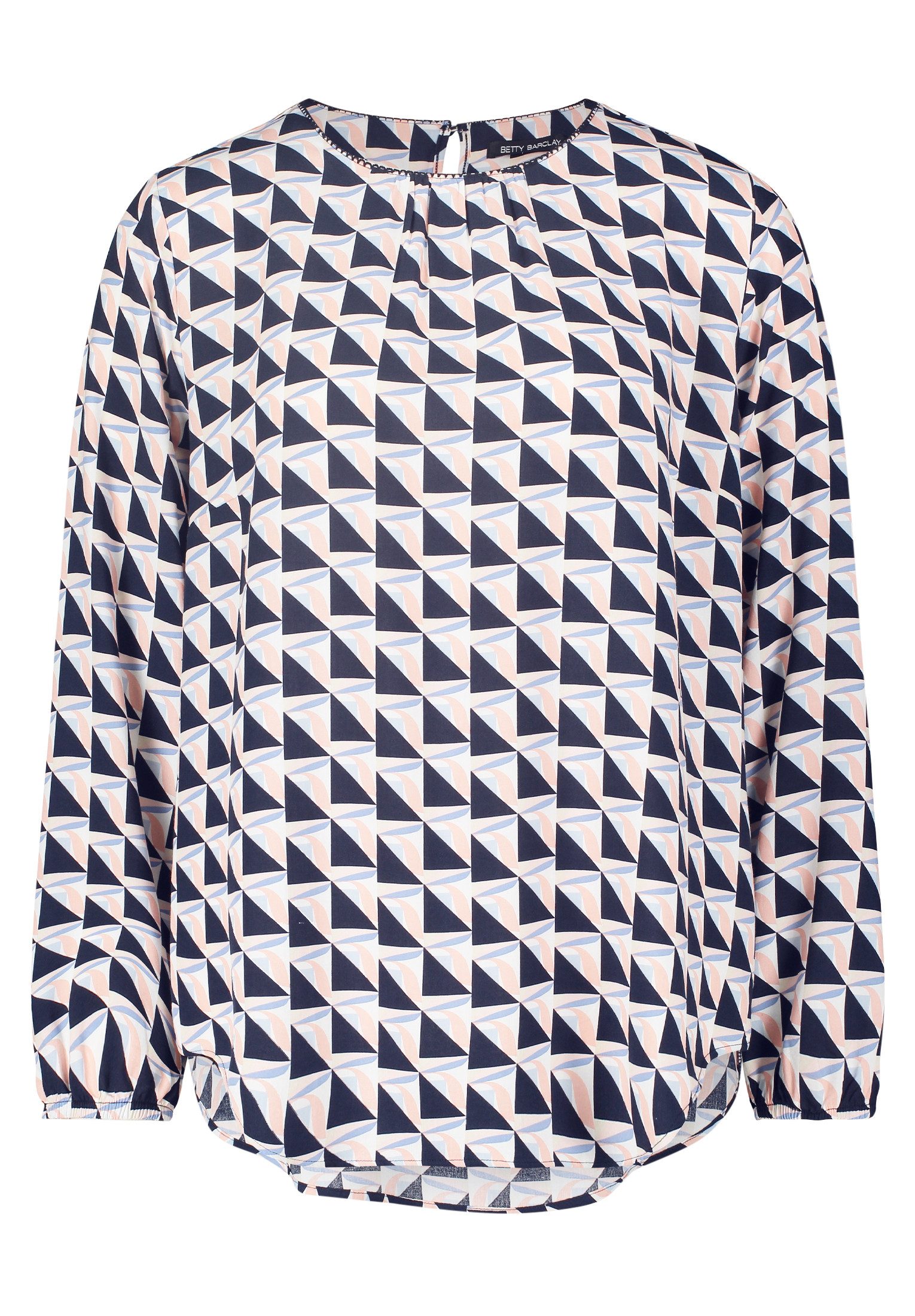 Betty Barclay Langarmbluse Betty Barclay Langarm-Bluse mit Rundhalsausschnitt
