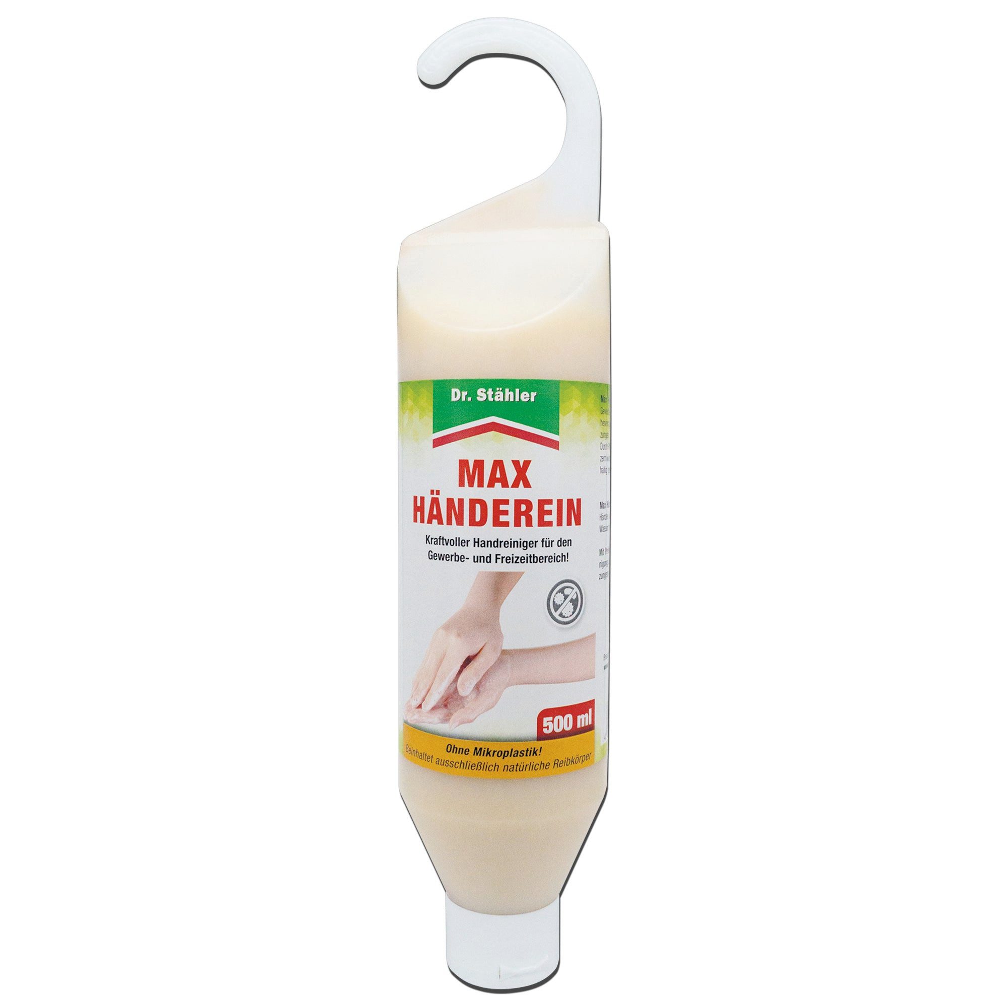 Dr. Stähler Handpeeling Max Hände-Rein: Hochwirksames Handreinigungsmittel mit Peeling-Effekt, Für Haushalt, Werkstatt & Freizeit – Mit Glycerin & Tensiden