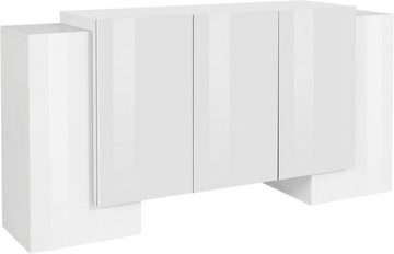 möbelando Sideboard Pinerolo, 170 x 85 x 45 cm (B/H/T)