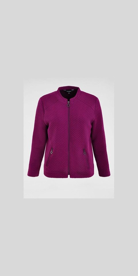 NAVIGAZIONE Sweatjacke mit Struktur günstig online kaufen
