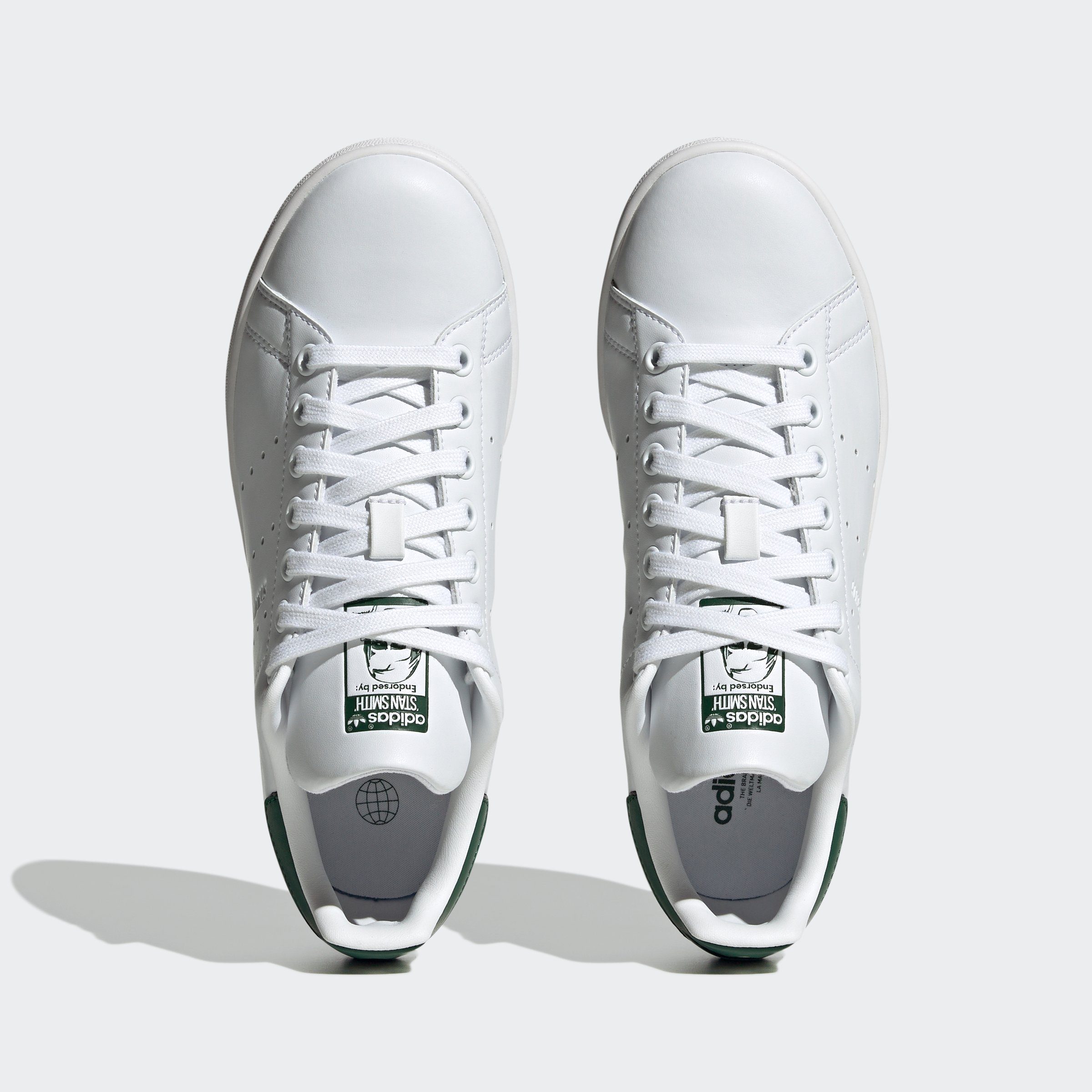 adidas Originals STAN SMITH / Cloud Green / White Cloud Sneaker White Dark