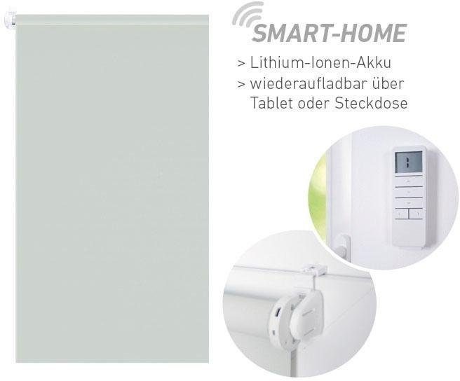 Fernbedienung Bohren, Vau mit weiß Good Lichtschutz, ohne Elektrisches Life, SMART Klemmfix, Rollo - HOME,