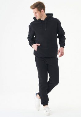 ORGANICATION Sweatshirt Halki-Unisex Hoodie in Black