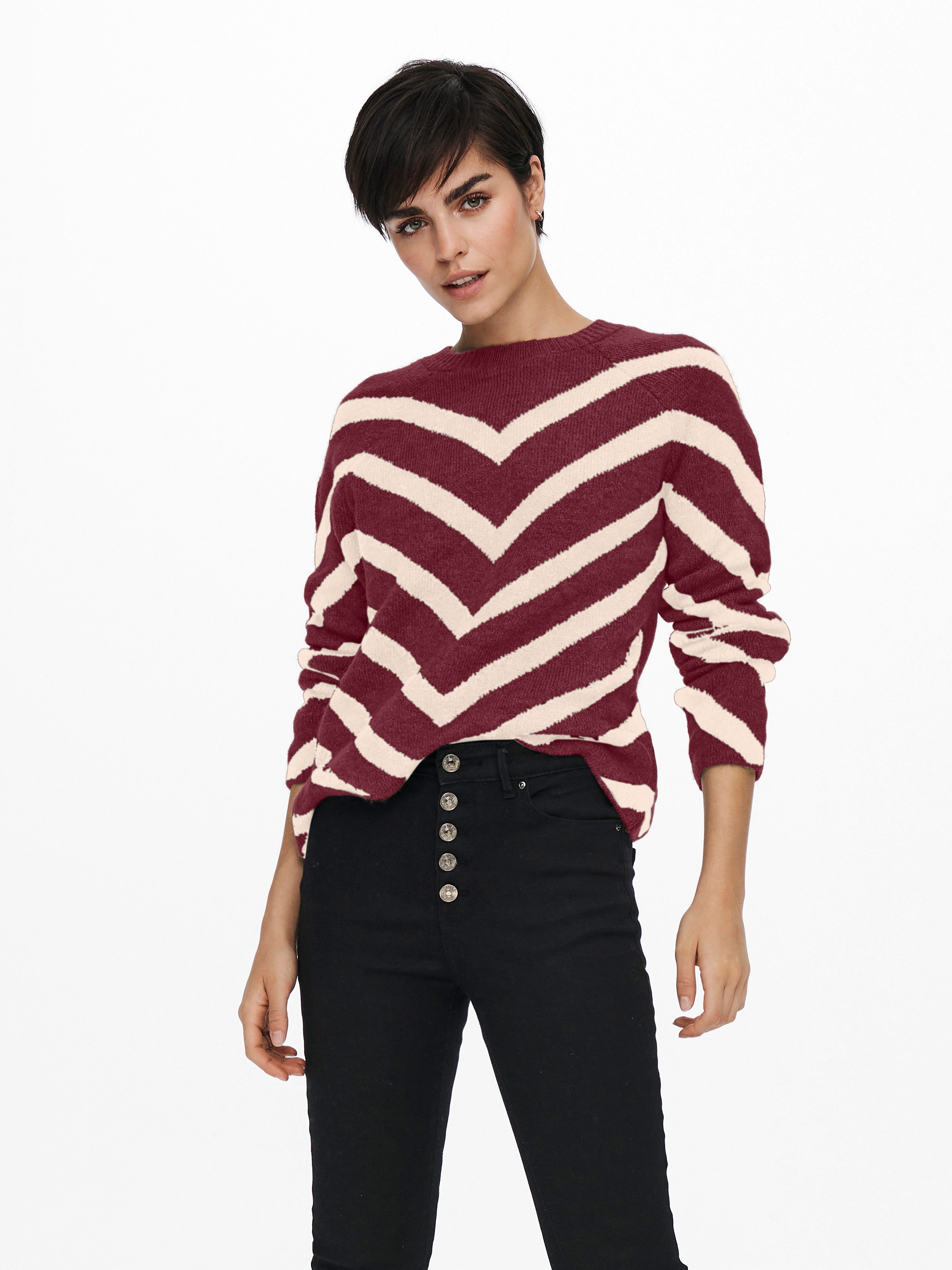 ONLY Strickpullover ONLELIZA L/S PULLOVER KNT günstig online kaufen