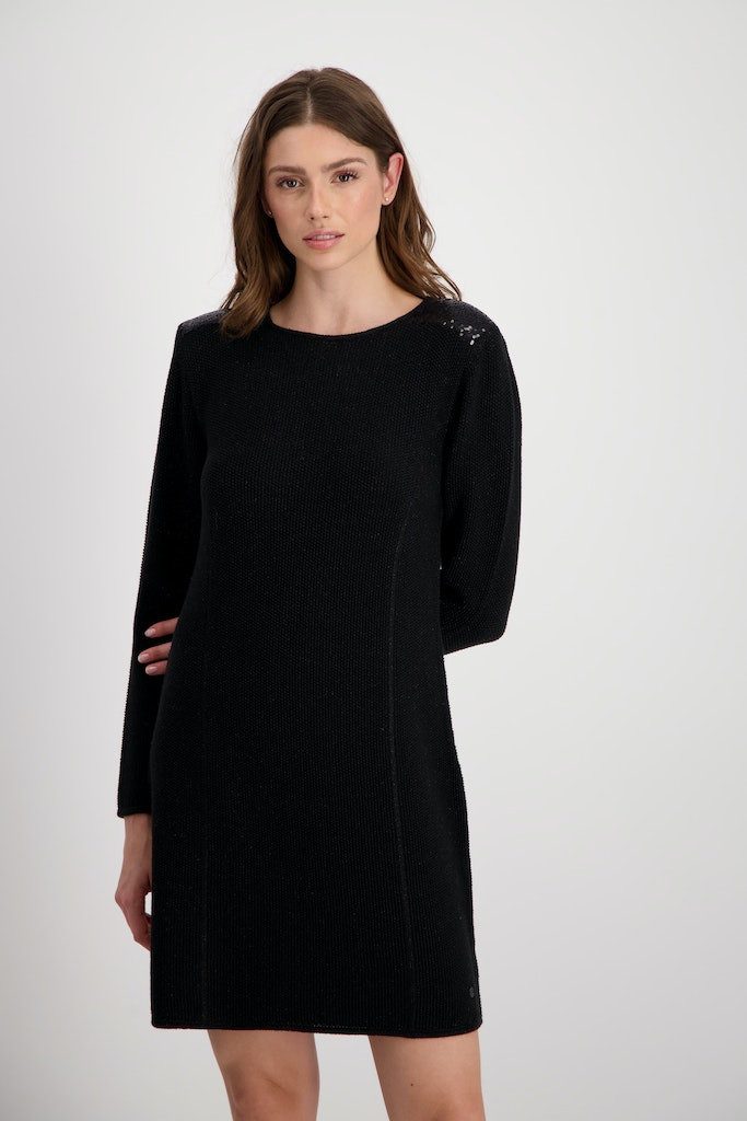 Monari Strandkleid Strickleid Pailetten Edles Kleid mit Reiskornstruktur un günstig online kaufen