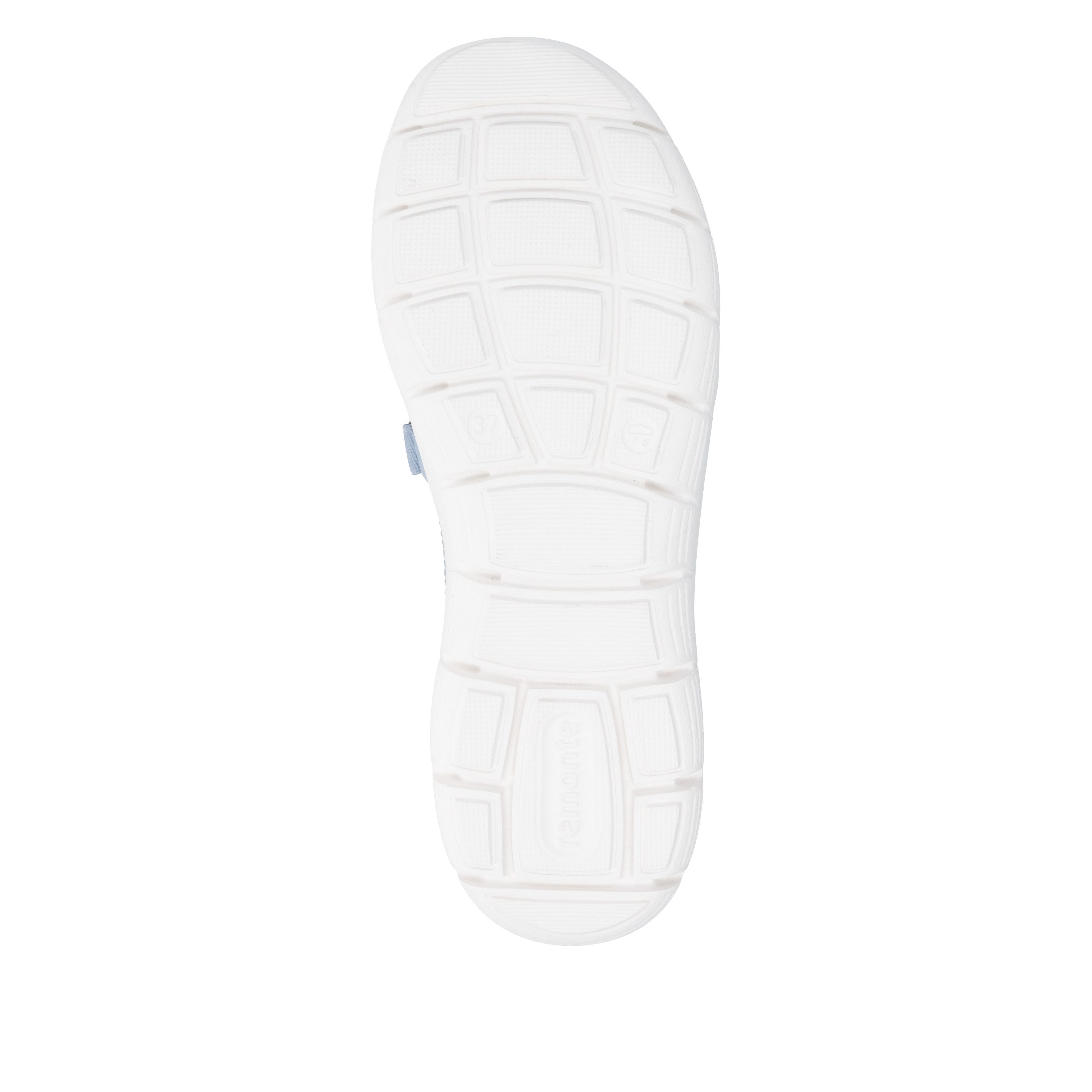 Remonte Riemchenballerina Klettschuh, Slipper mit Lite´n Soft-Ausstattung