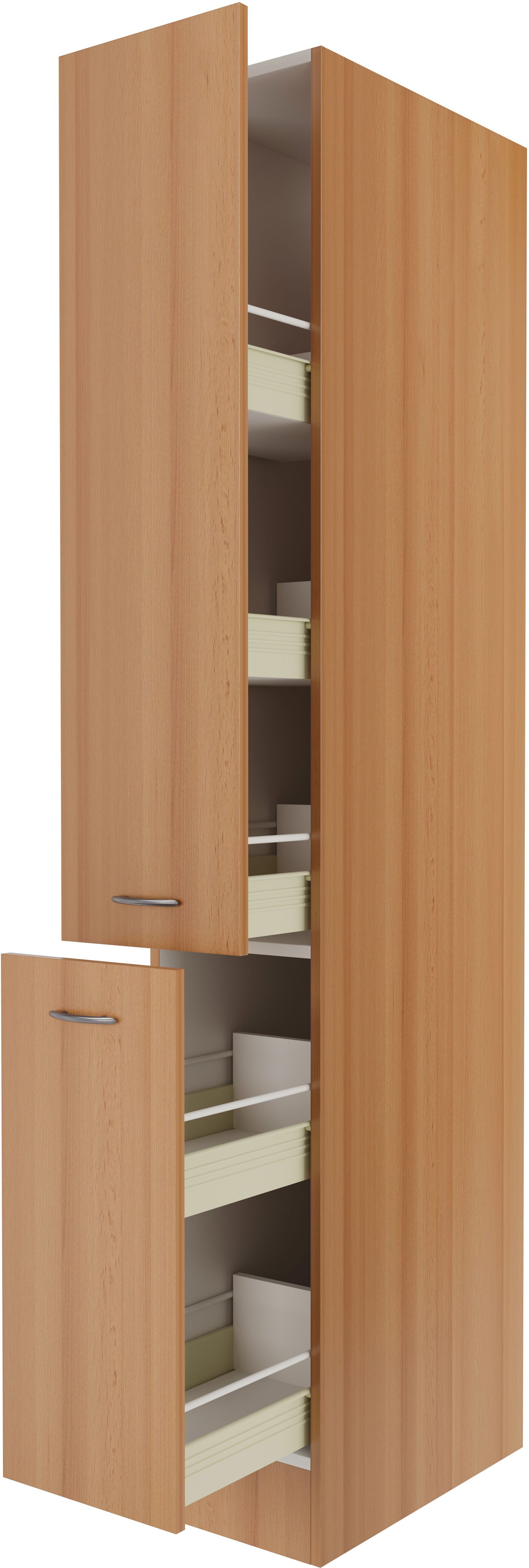 Flex-Well Apothekerschrank Nano (B x H x T) 30 x 200 x 57 cm, mit 5 Ablagen