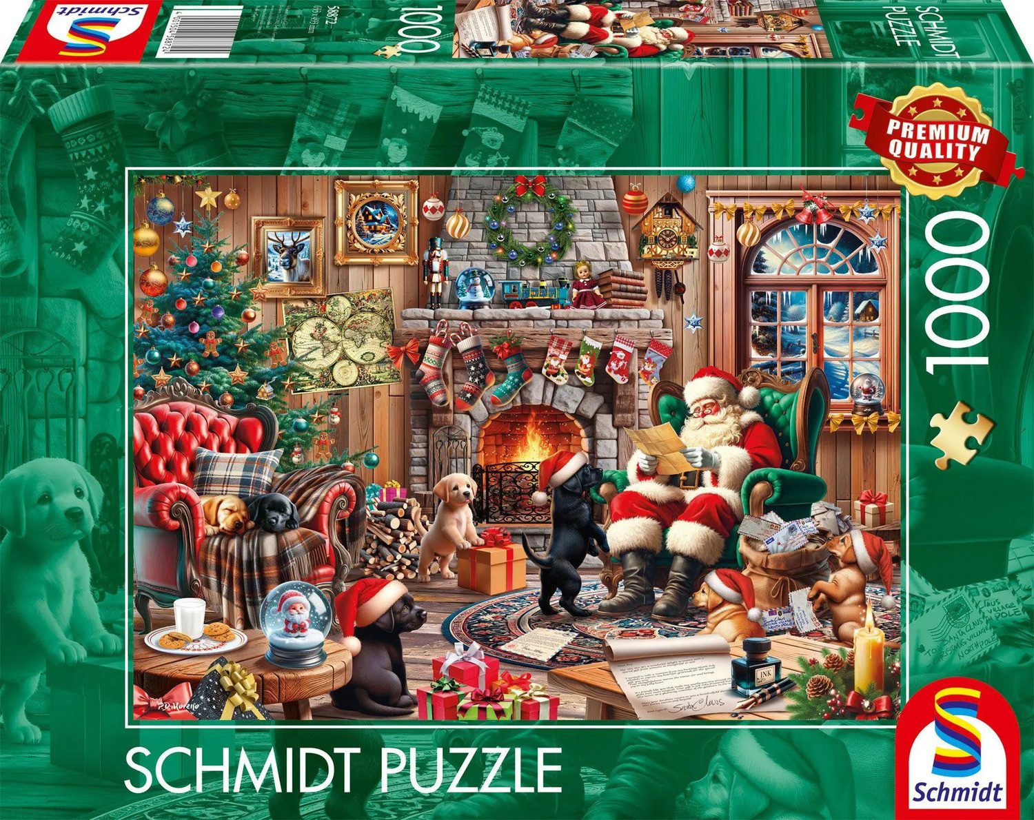Schmidt Spiele Puzzle Gemütliche Weihnachten, 1000 Puzzleteile günstig online kaufen