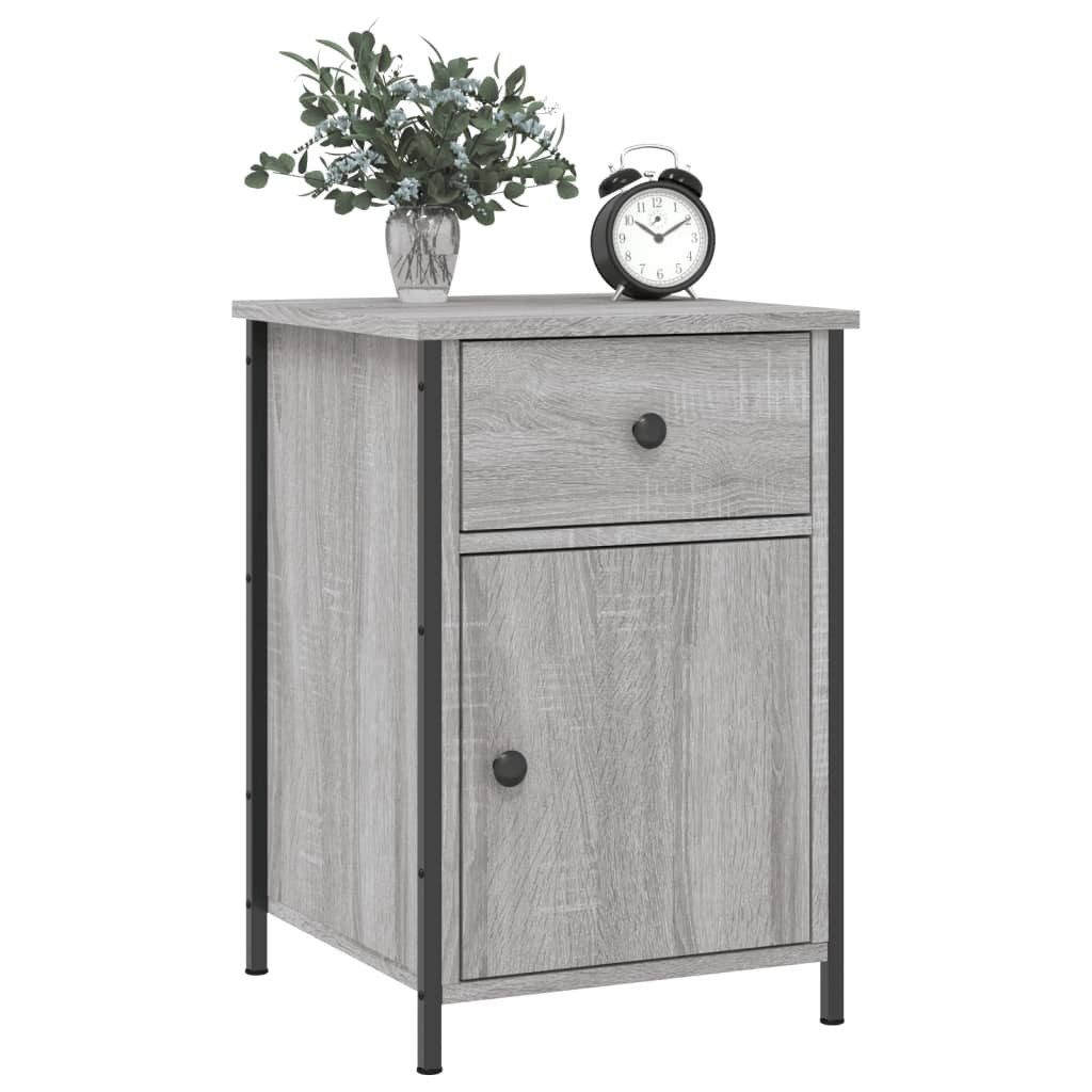 vidaXL Nachttisch Nachttisch Grau Sonoma 40x42x60 günstig online kaufen