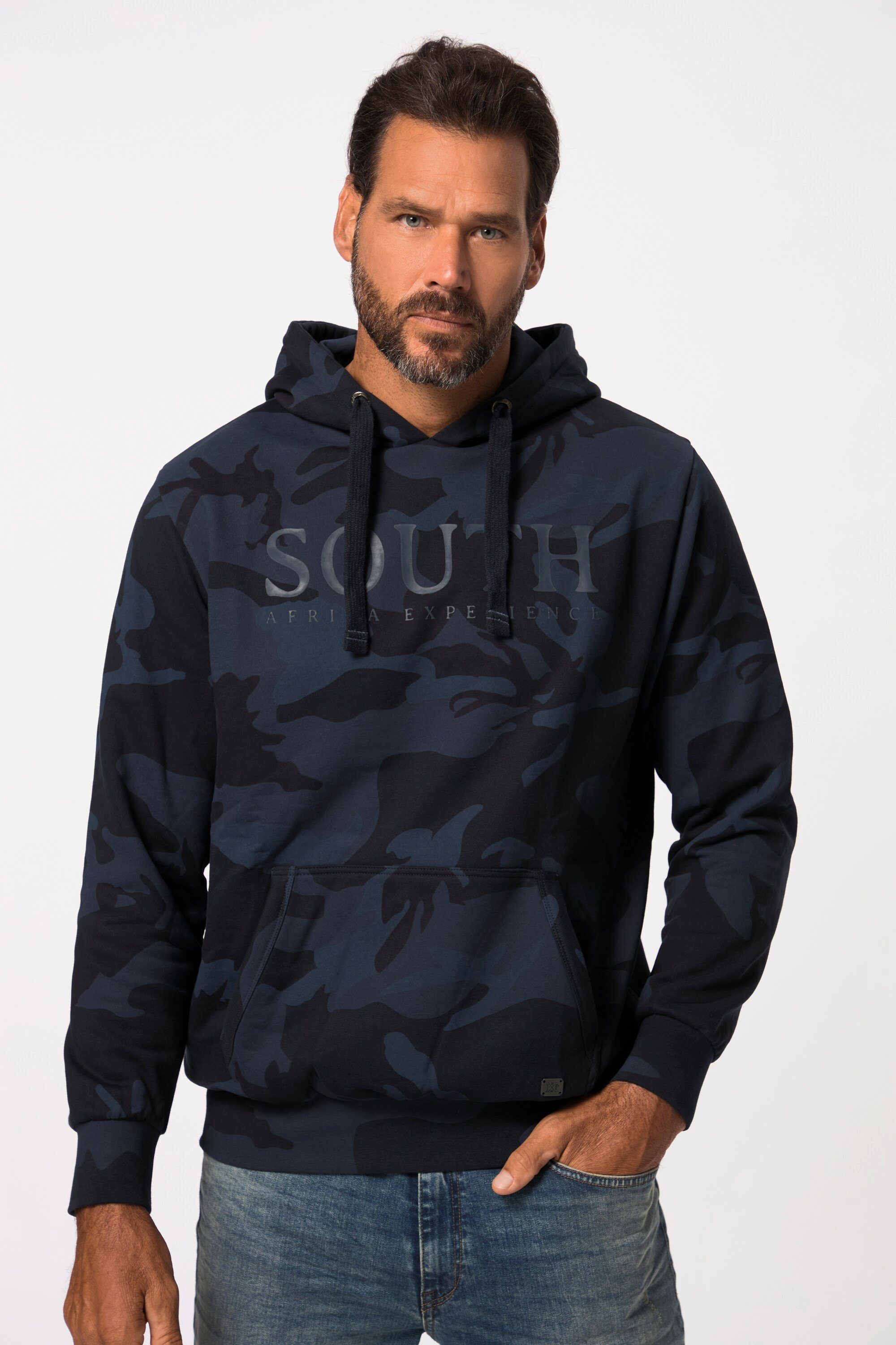 JP1880 Sweatshirt Hoodie Sweat Camouflage Kapuze