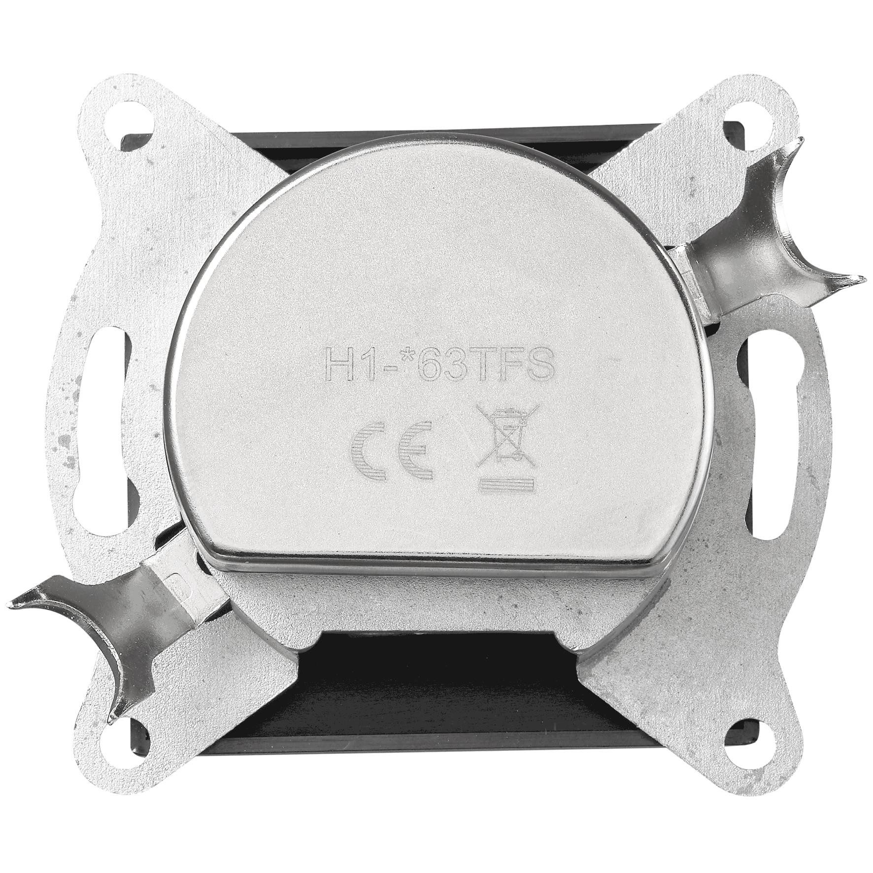 McPower Steckdose Antennendose McPower Flair für TV, Radio und Sat, UP, matt schwarz