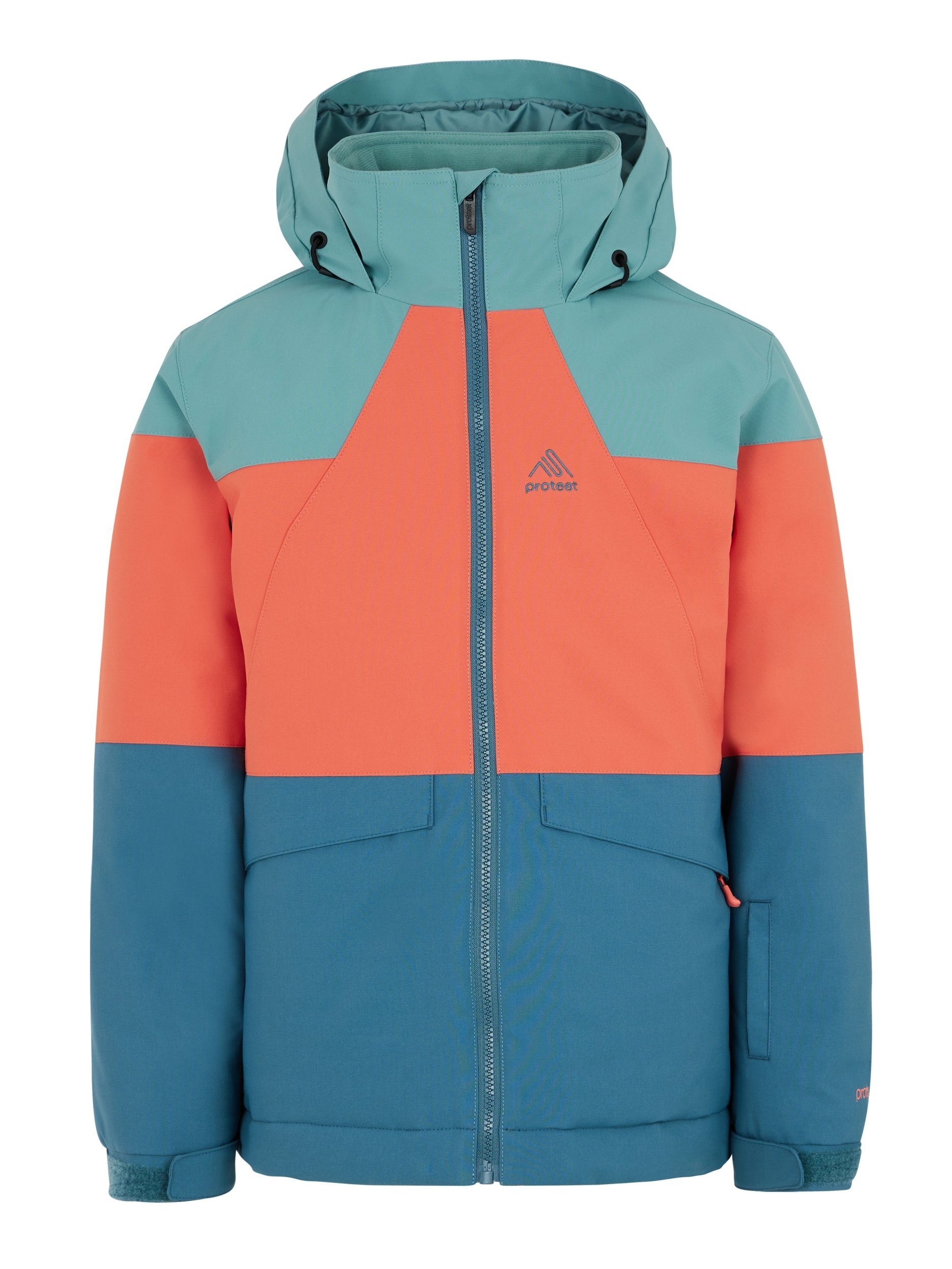 Protest Schneejacke PRTKIWI JR snowjacket CROCODILE GREEN