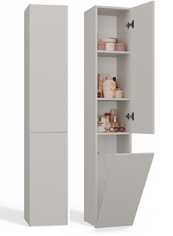MAGOWA Badkommode Badezimmerschrank NEL IV – Stilvoll, funktional & platzsparend