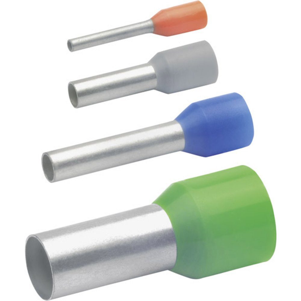 Aderendhülsen Klauke 166GRL Aderendhülse 0.14 mm² Grau 1000 St.
