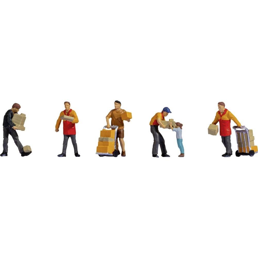 NOCH Modelleisenbahn-Figur H0 Figuren Paketzusteller 15069