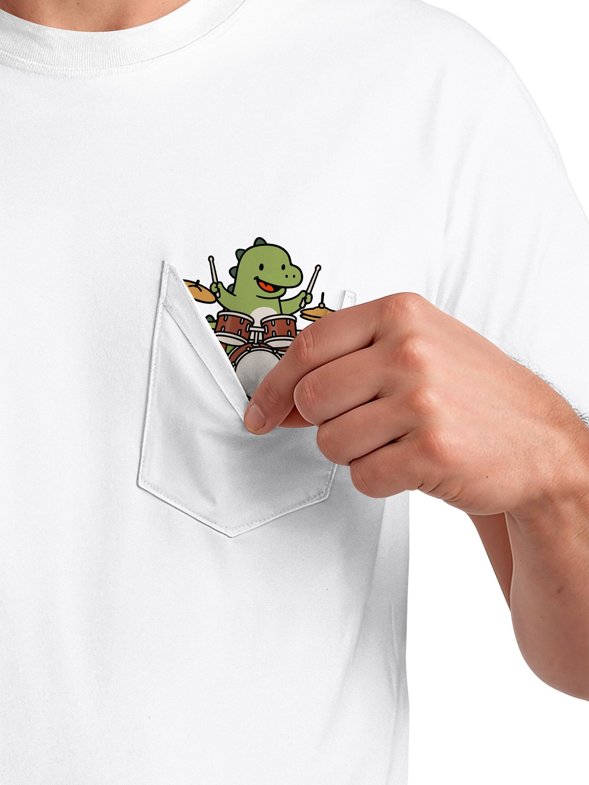 MoonWorks Print-Shirt Herren T-Shirt mit Brusttasche günstig online kaufen