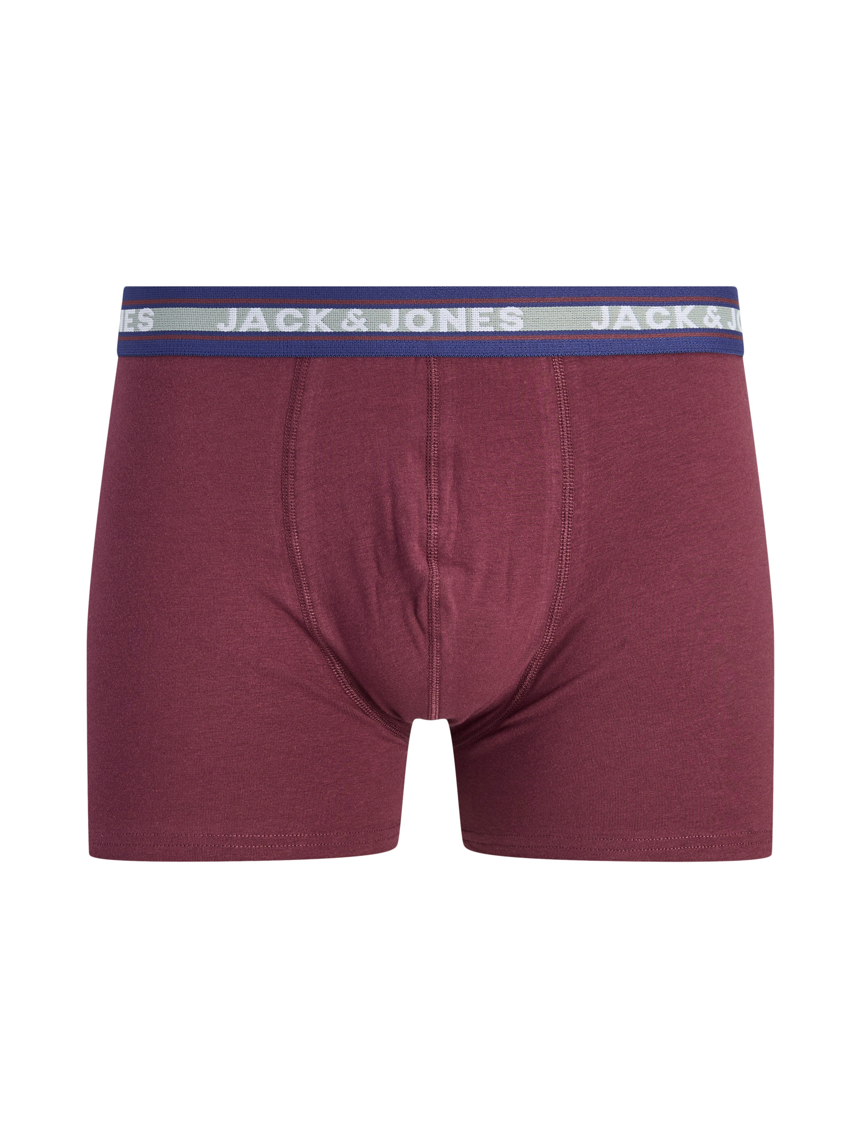 Jack & Jones Trunk JACOLIVER TRUNKS 5 PACK NOOS (Packung, 5-St) Baumwollmischung, elastisches Bündchen
