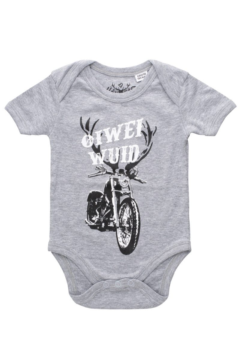 Hangowear Trachtenkleid Baby Body - PIT - grau