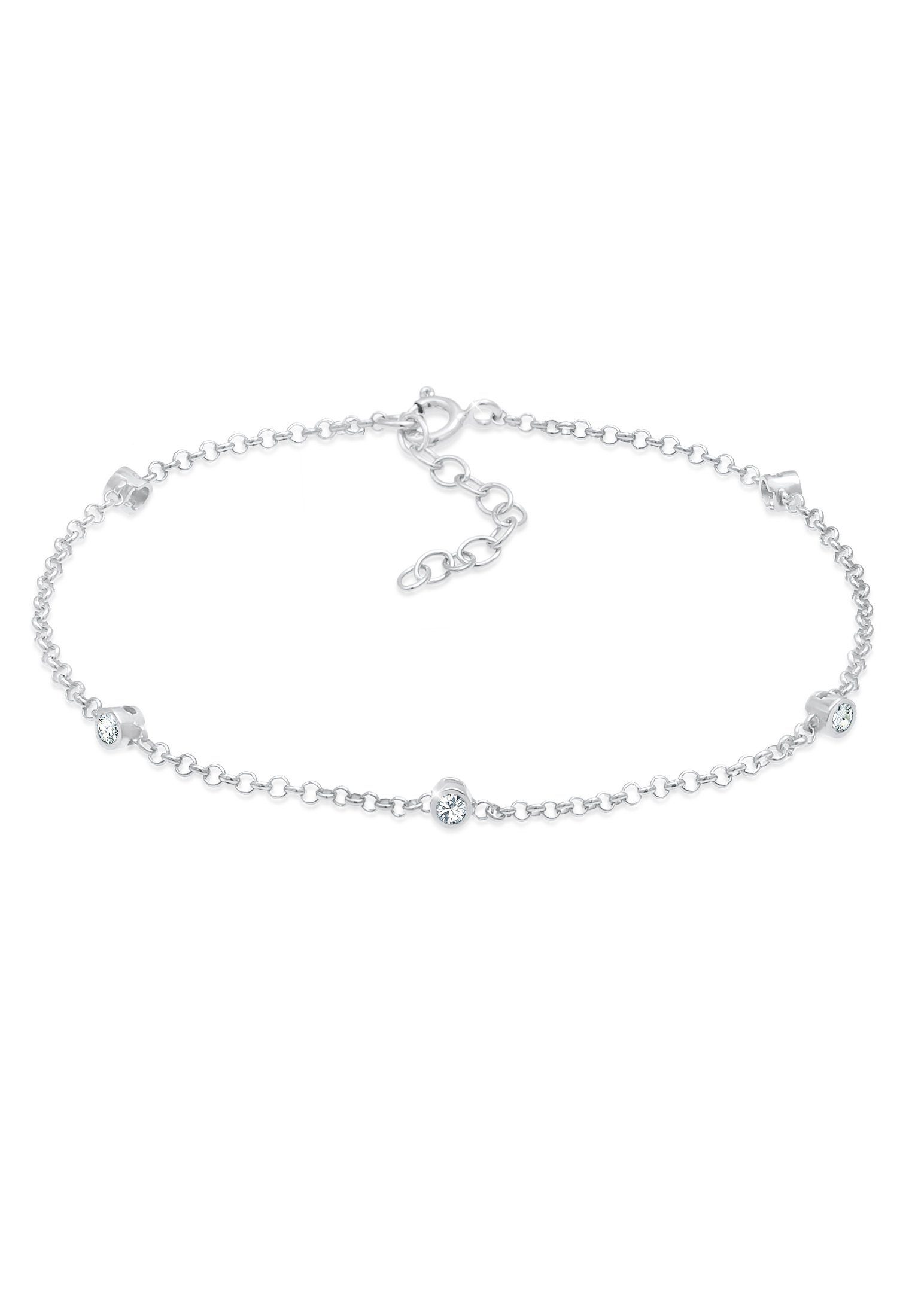 Elli Armband Klassik 925 Silber, mit Kristallen von Swarovski® (kein Set, 1-tlg)