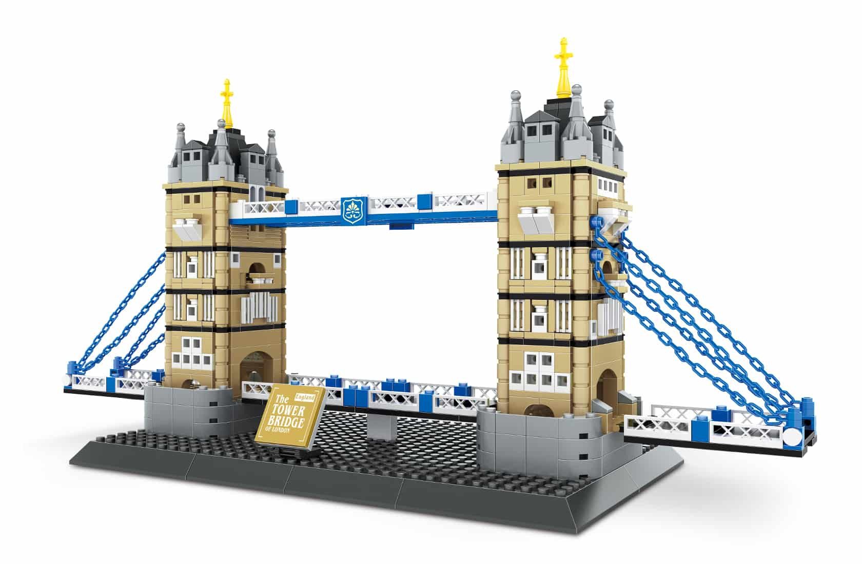 Wange 4219-Tower Bridge of London-Wange Spielbausteine, (969 St)