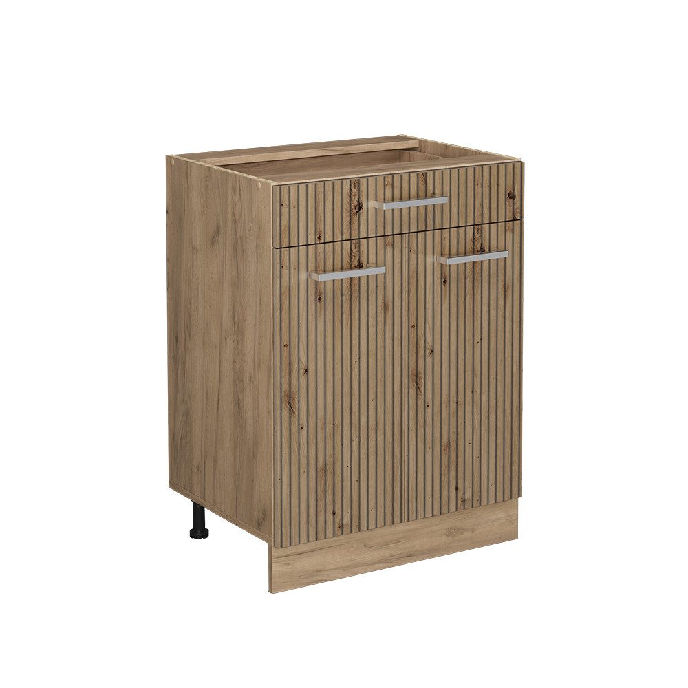 Vicco Unterschrank R-Line, Artisan-Eiche/Goldkraft Eiche, 60 günstig online kaufen